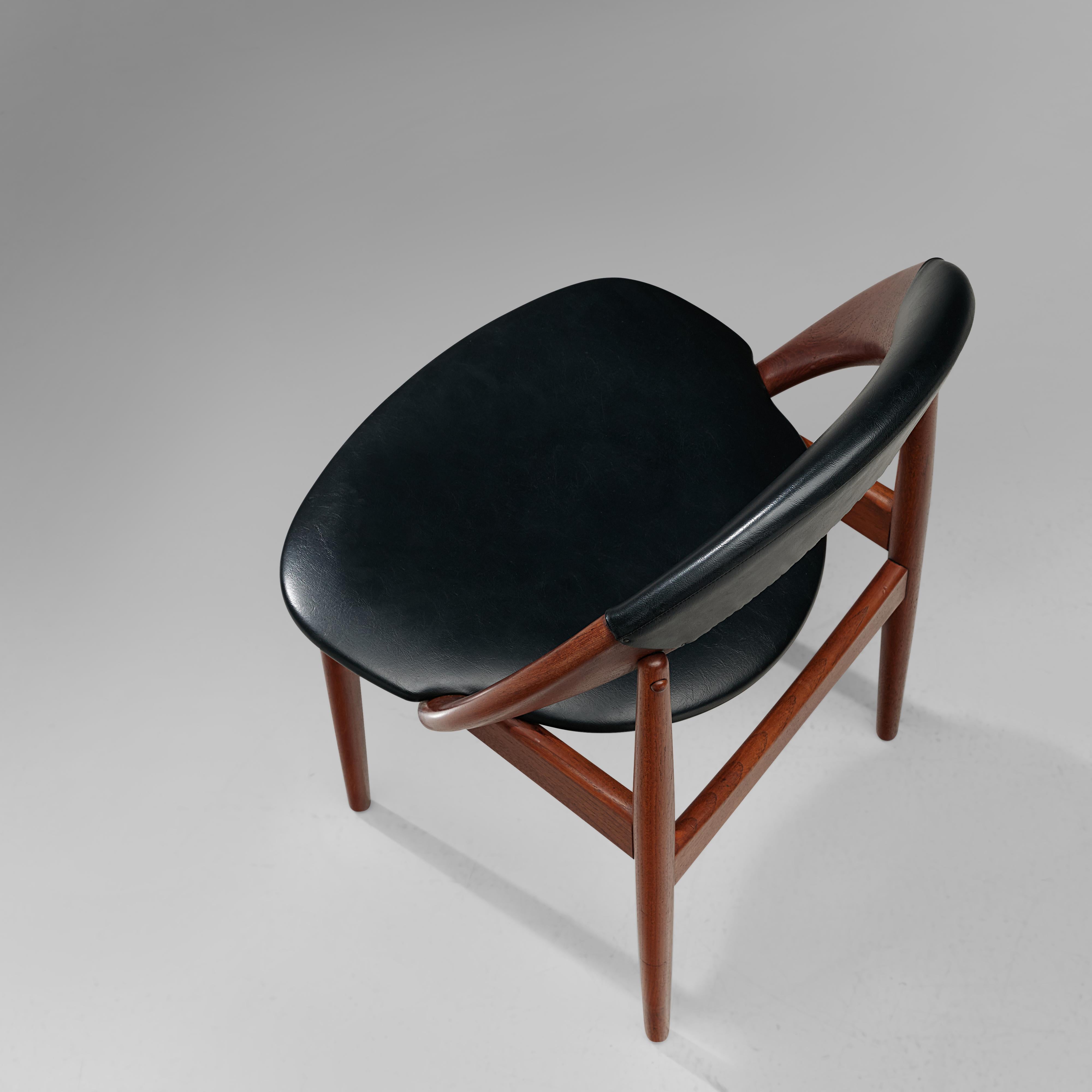 Arne Hovmand-Olsen Rare Set of Dining Chairs 5
