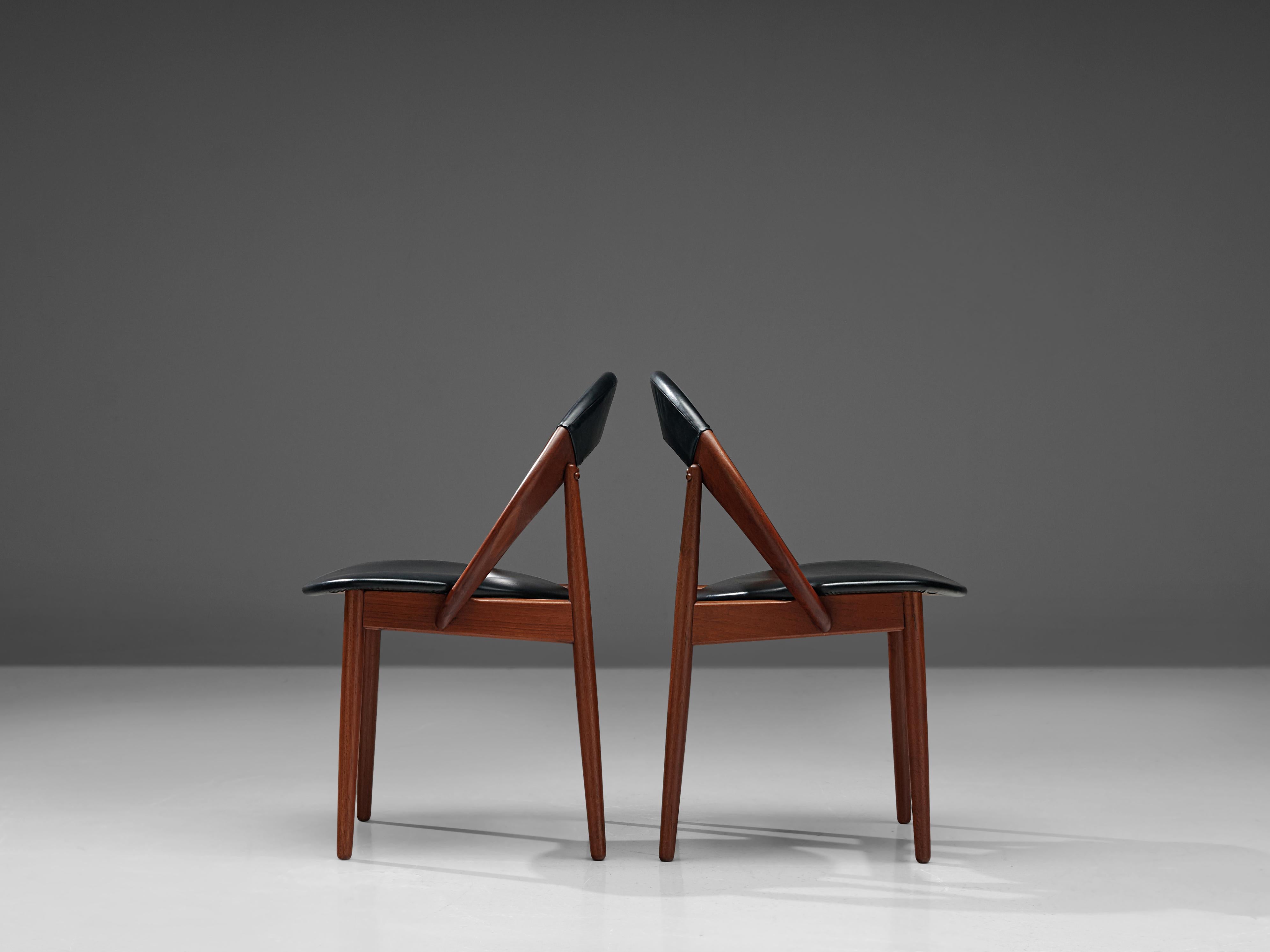 Arne Hovmand-Olsen Rare Set of Dining Chairs 1