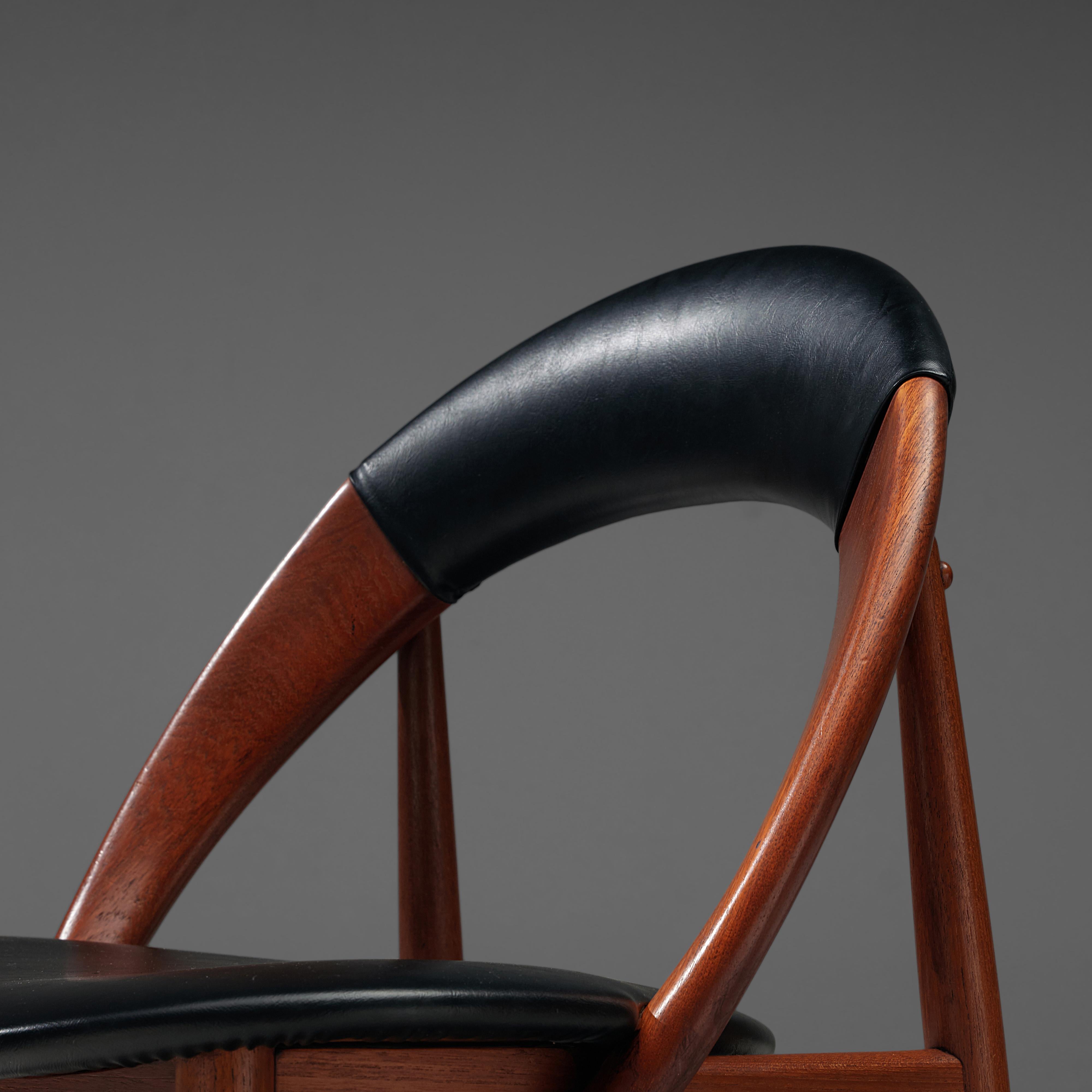 Arne Hovmand-Olsen Rare Set of Dining Chairs 2