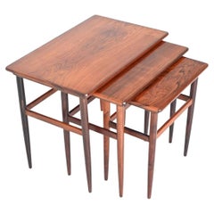 Tables gigognes en bois de rose Arne Hovmand Olsen, Danemark, 1960