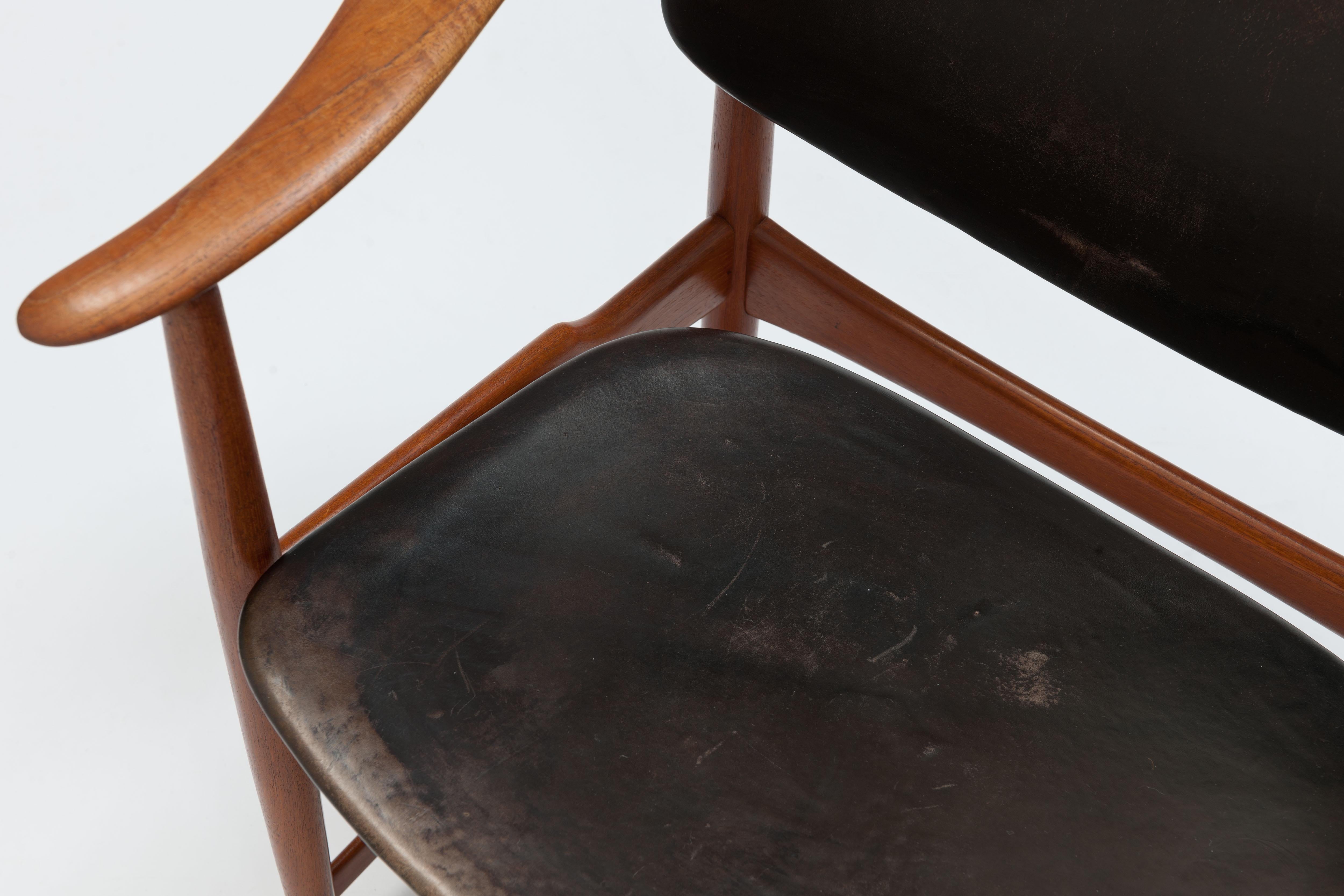 Arne Hovmand Olsen Sculptural Arm Chair, Early Edition  6