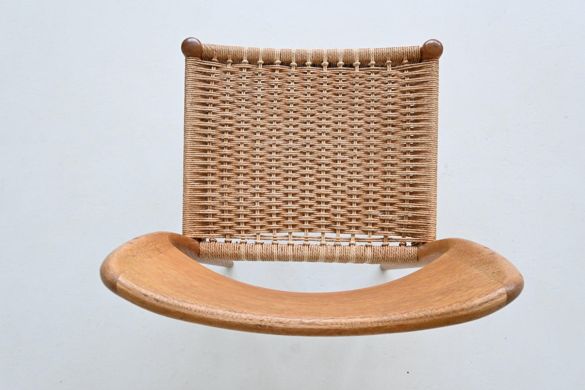Arne Hovmand-Olsen set de six chaises de salle à manger en chêne Mogens Kold Danemark 1960 en vente 12
