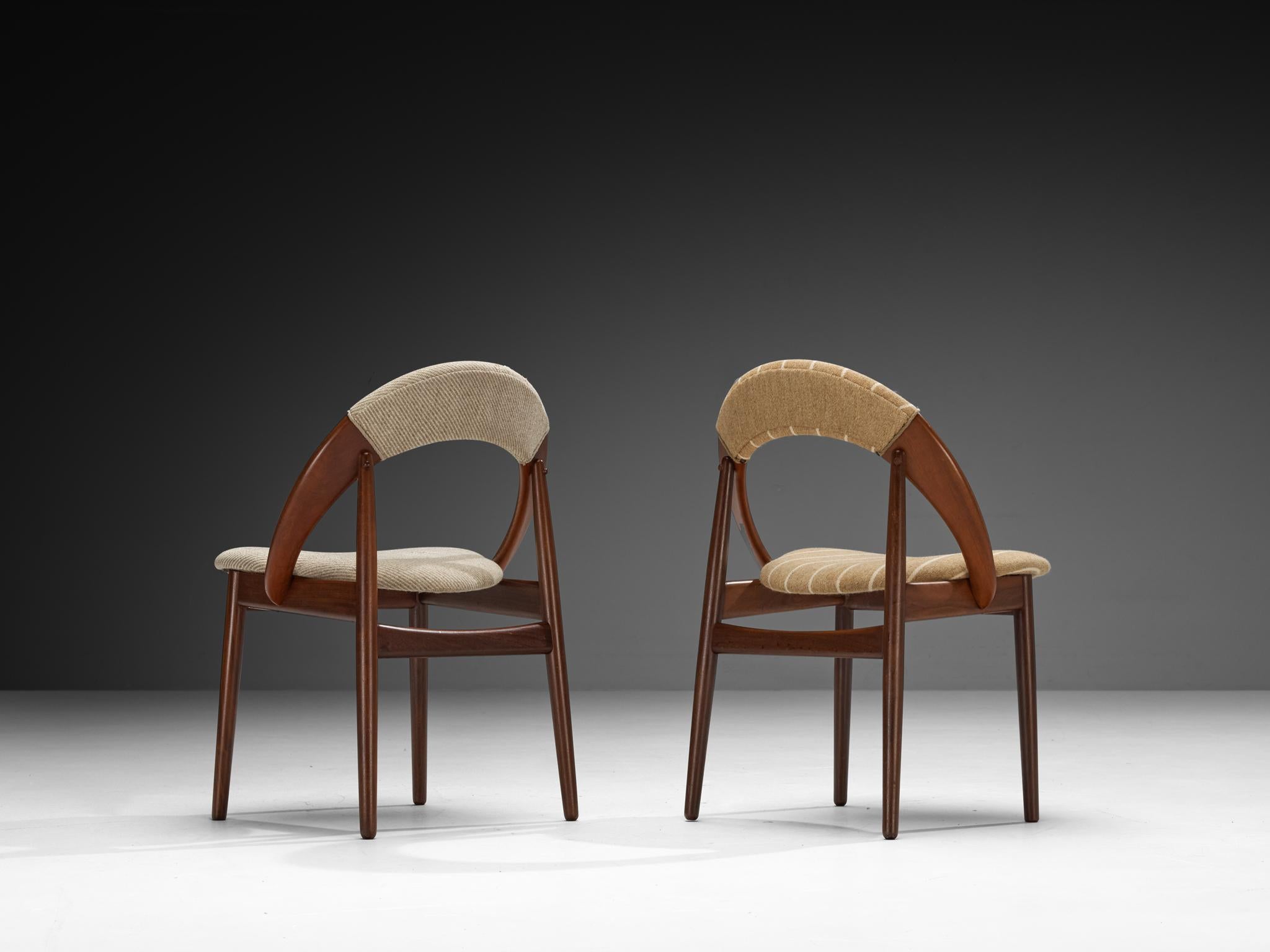 Set di dieci sedie da pranzo in teak Arne Hovmand-Olsen in vendita 4