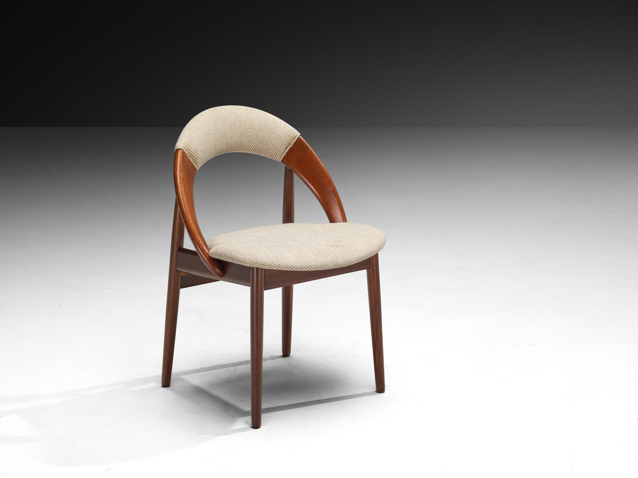 Set di dieci sedie da pranzo in teak Arne Hovmand-Olsen in vendita 2