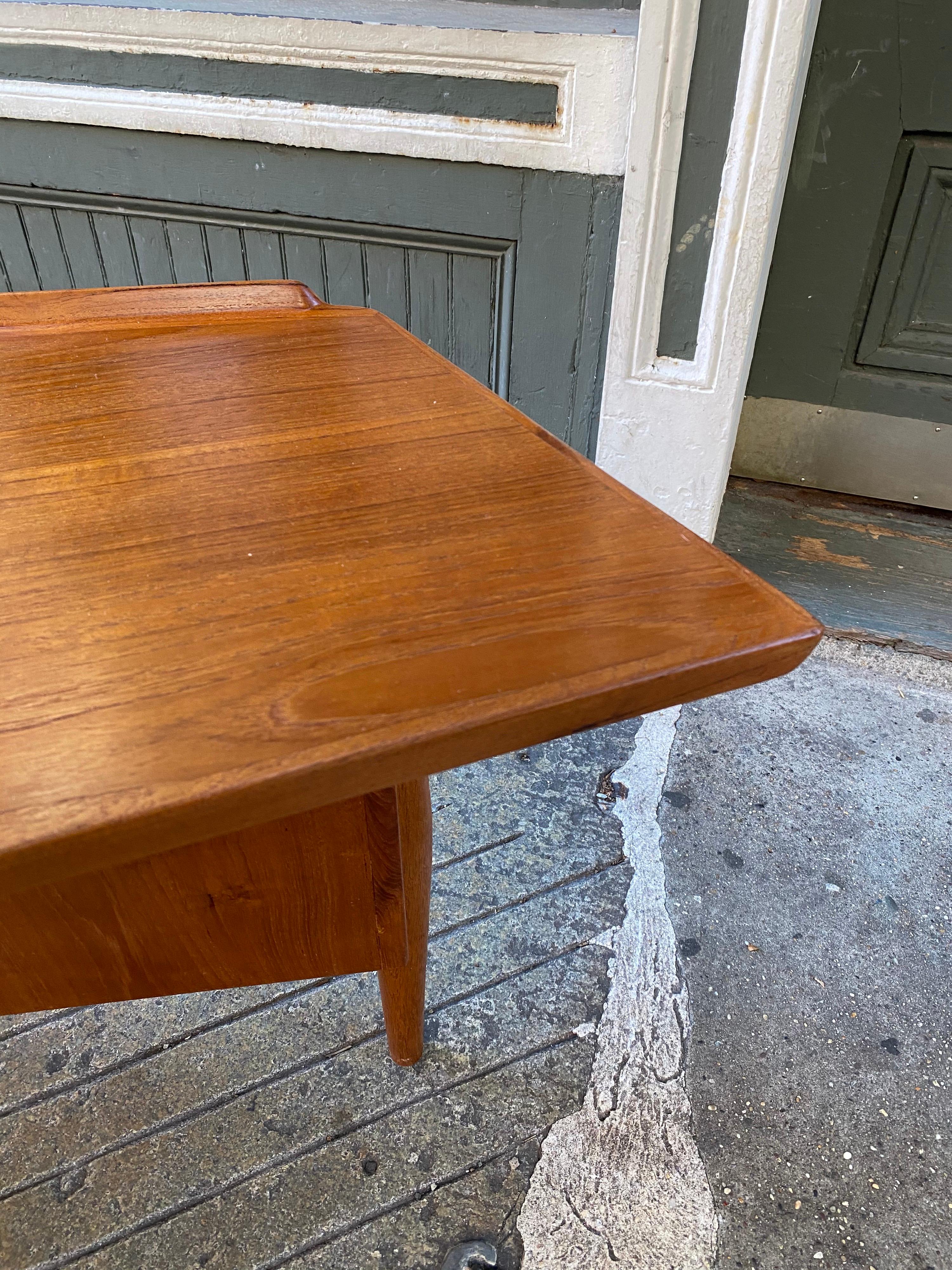 Arne Hovmand-Olsen Teak Boomerang Desk/ Not Arne Vodder 9