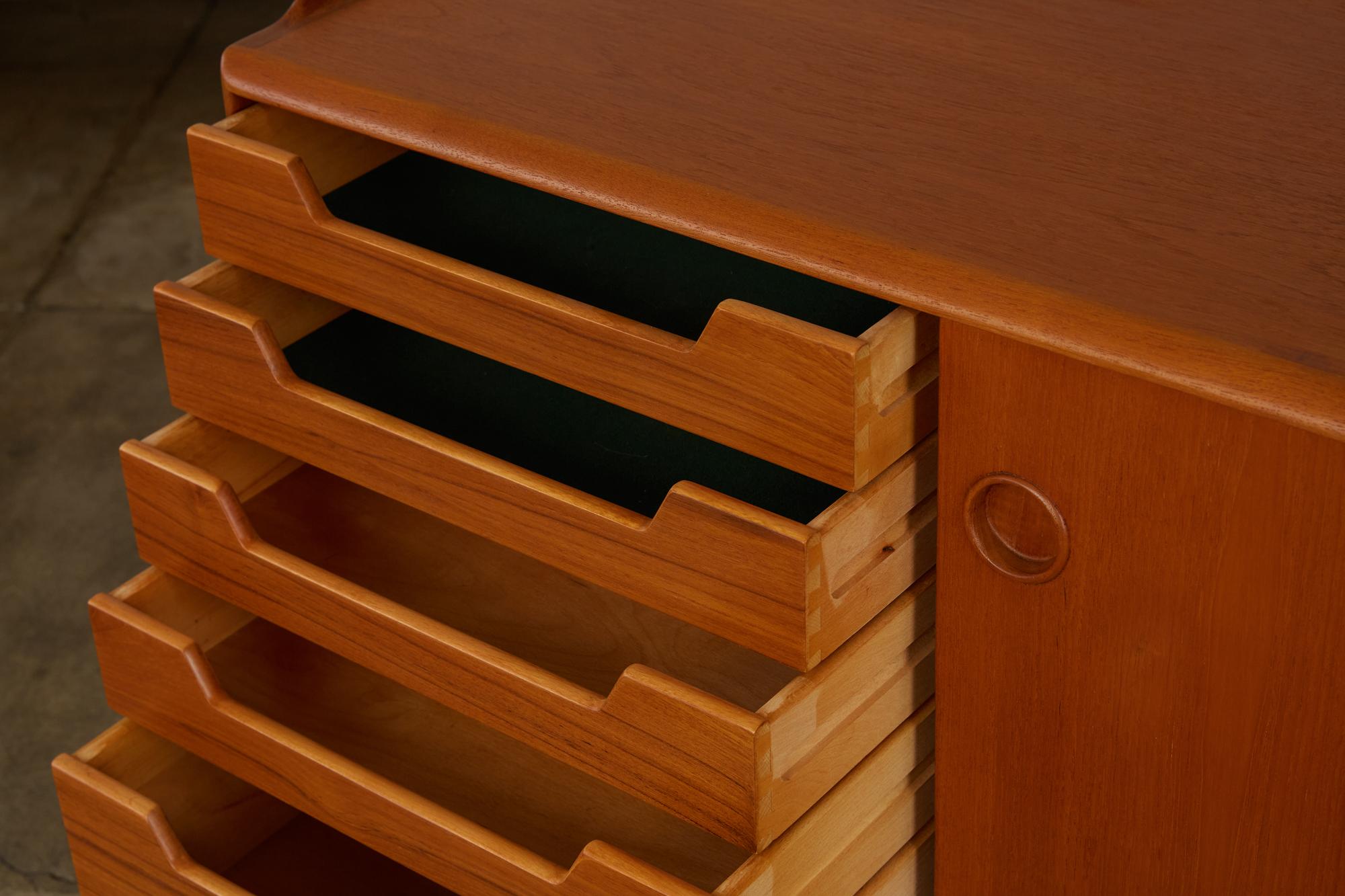Arne Hovmand Olsen Teak Credenza 5
