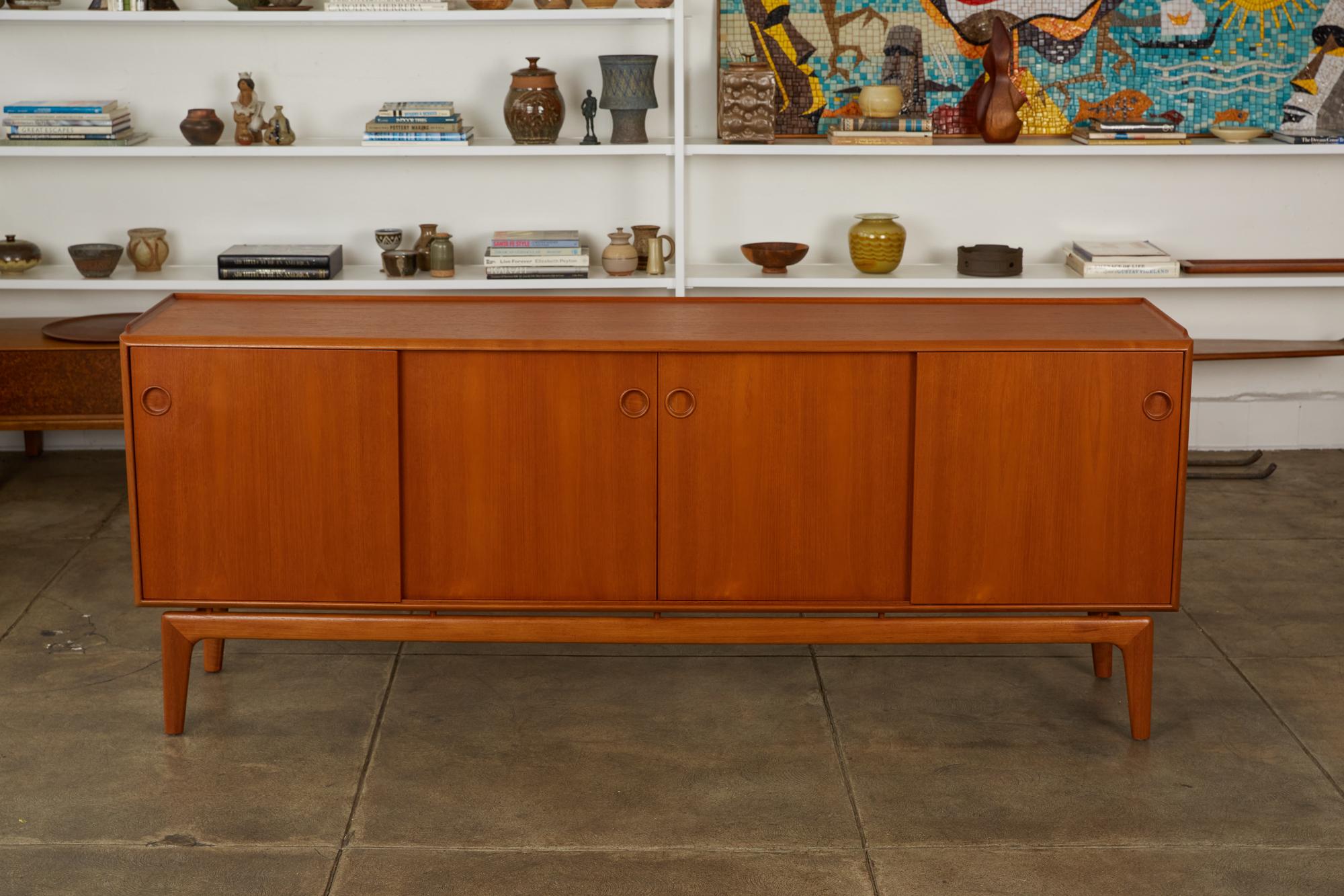 Danish Arne Hovmand Olsen Teak Credenza