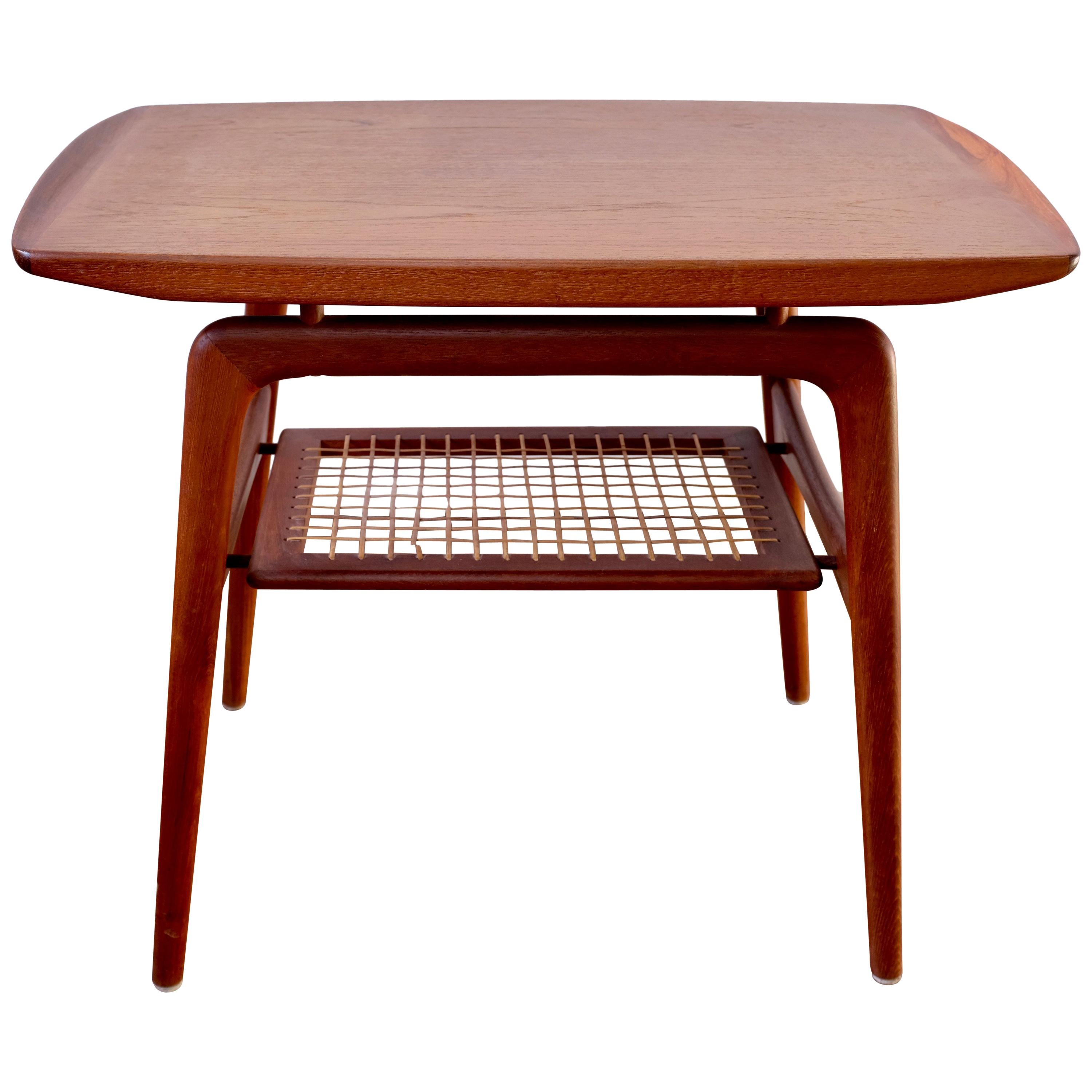 Arne Hovmand-Olsen Teak End Table for Mogens Kold For Sale