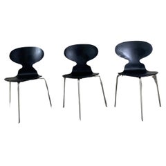 Retro Arne Jacobsen 3 Legged Ant Chair For Fritz Hansen