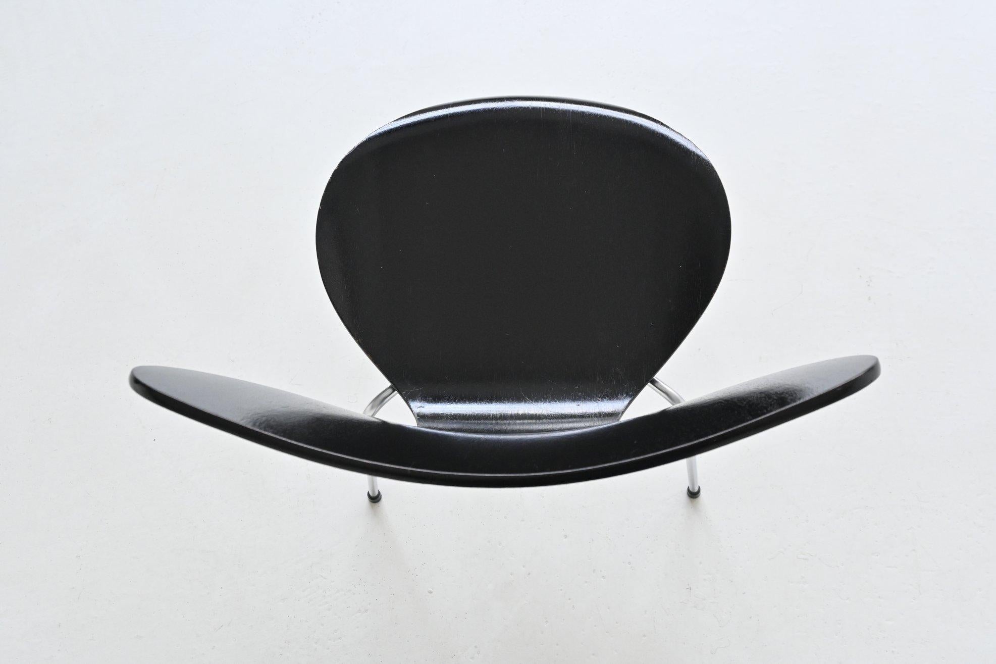 Arne Jacobsen 3107 'Butterfly' Esszimmerstühle Fritz Hansen Dänemark 1967 im Angebot 12