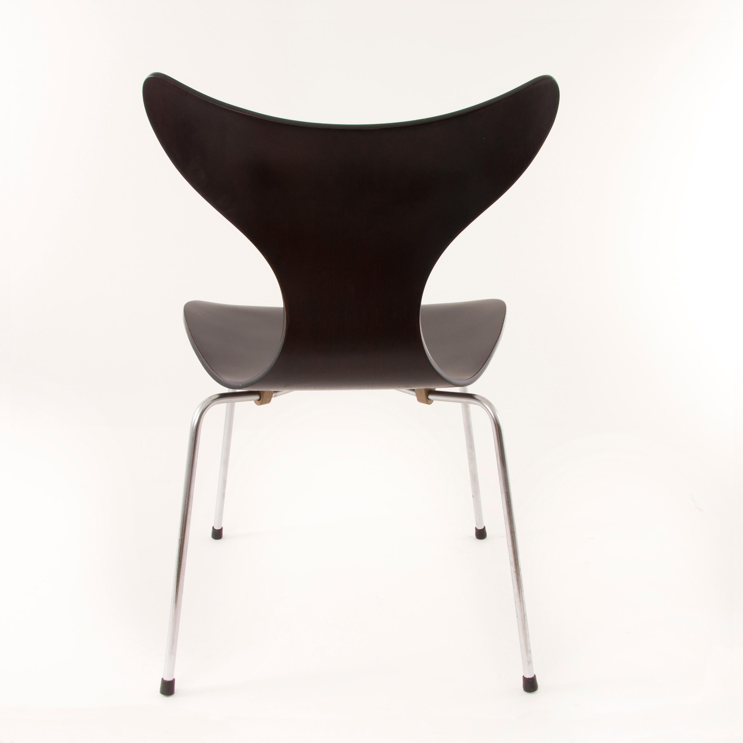 Arne Jacobsen 3108 the Lily Seagull Chair, Fritz Hansen, Denmark, 1970s 1