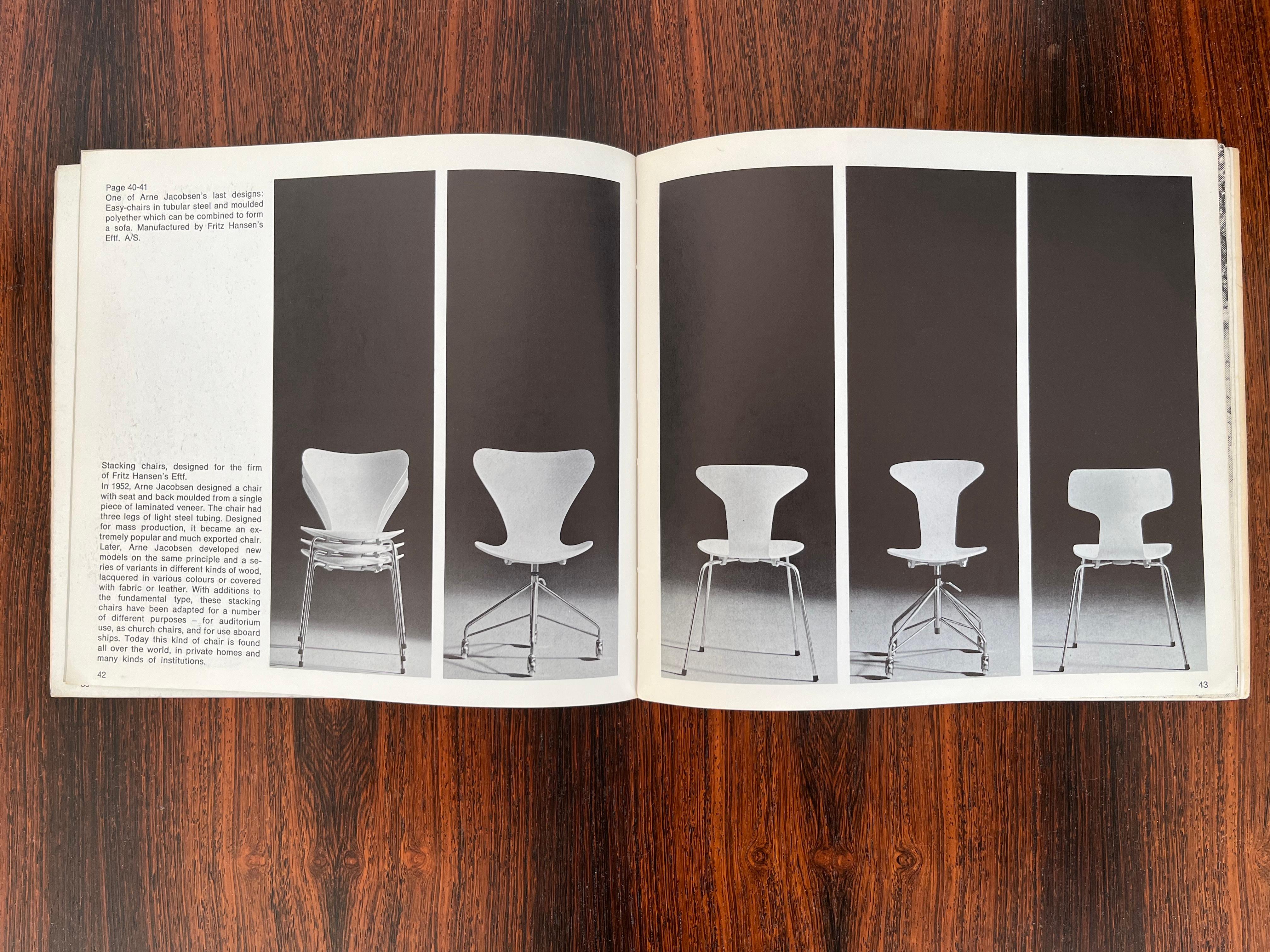 Arne Jacobsen, architecte danois, 1972 Bon état - En vente à Praha, CZ