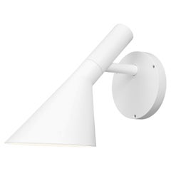 Arne Jacobsen 'AJ 50' Aplique de Exterior para Louis Poulsen en Blanco