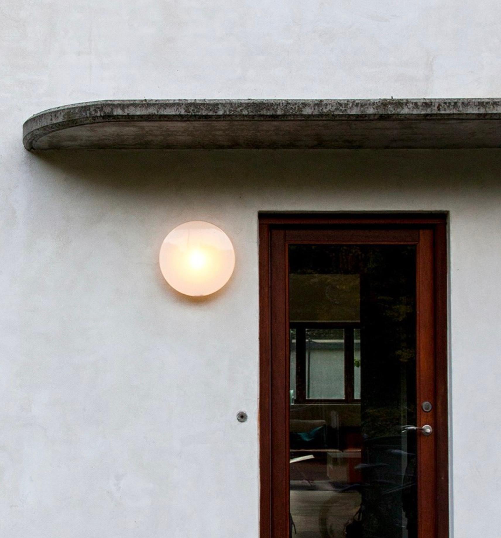 Danish Arne Jacobsen 'AJ Eklipta' 450 Wall Lamp Set of 3 for Louis Poulsen For Sale