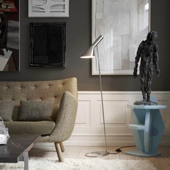Arne Jacobsen AJ Floor Lamp 1957 in Black for Louis Poulsen