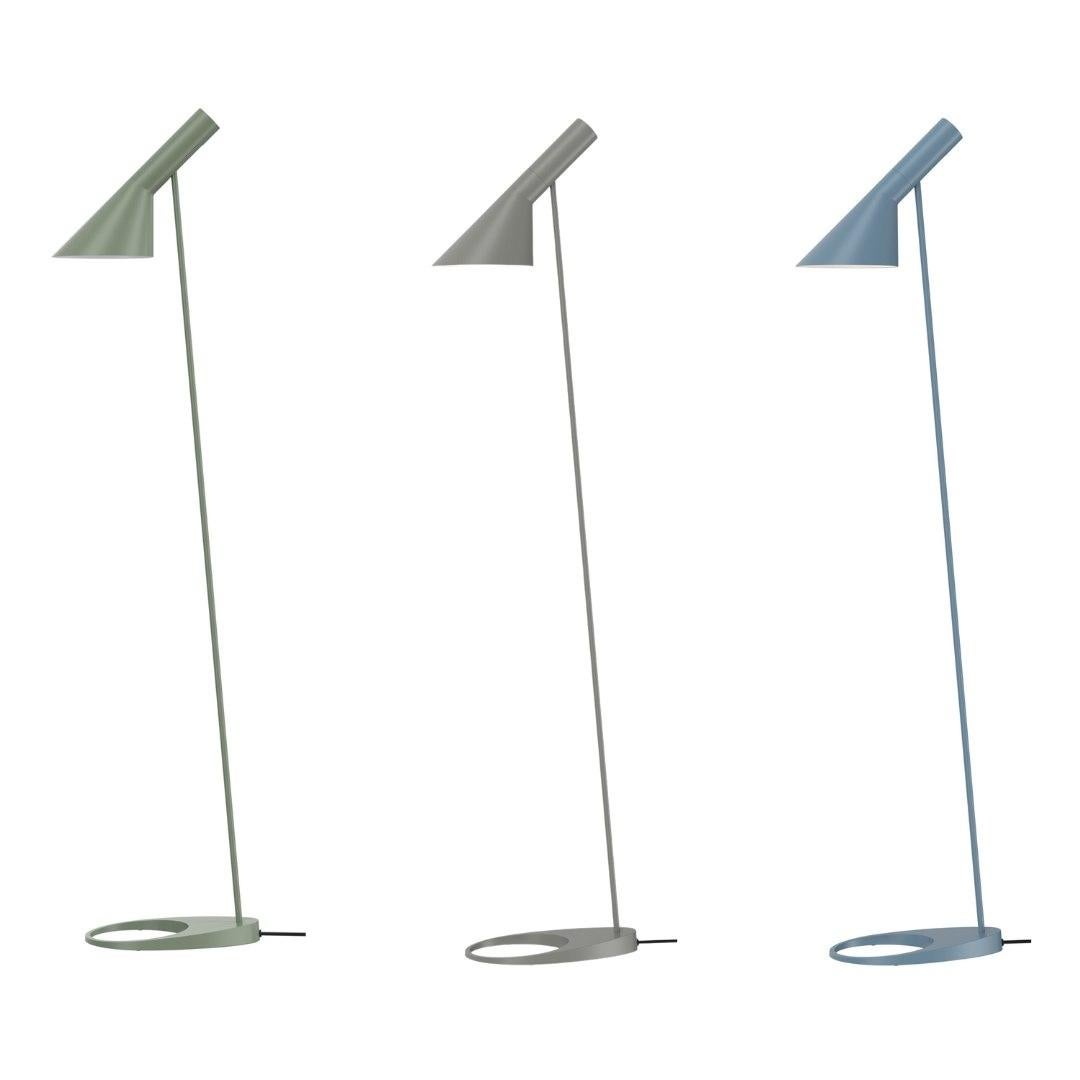 Lámpara de pie AJ de Arne Jacobsen en negro para Louis Poulsen en venta 7