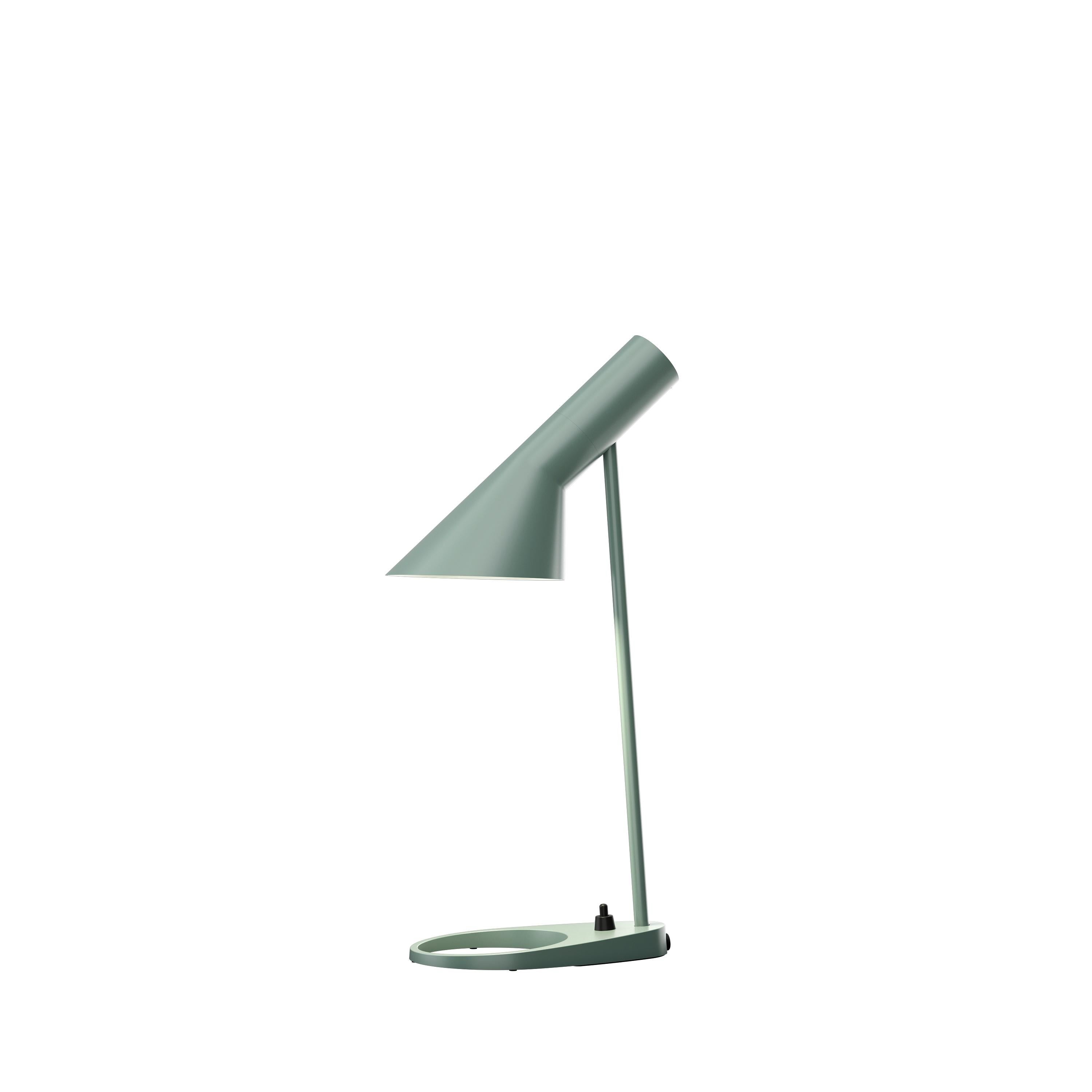 Lampe de bureau Aj Mini d'Arne Jacobsen en gris chaud pour Louis Poulsen en vente 2