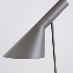 Arne Jacobsen AJ Table Lamp in Grey by Louis Poulsen 1957