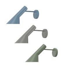 Applique AJ de Arne Jacobsen pour Louis Poulsen en pétrole pâle