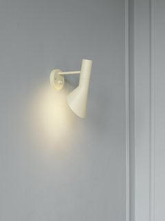 Arne Jacobsen AJ Wall Light for Louis Poulsen in Soft Lemon