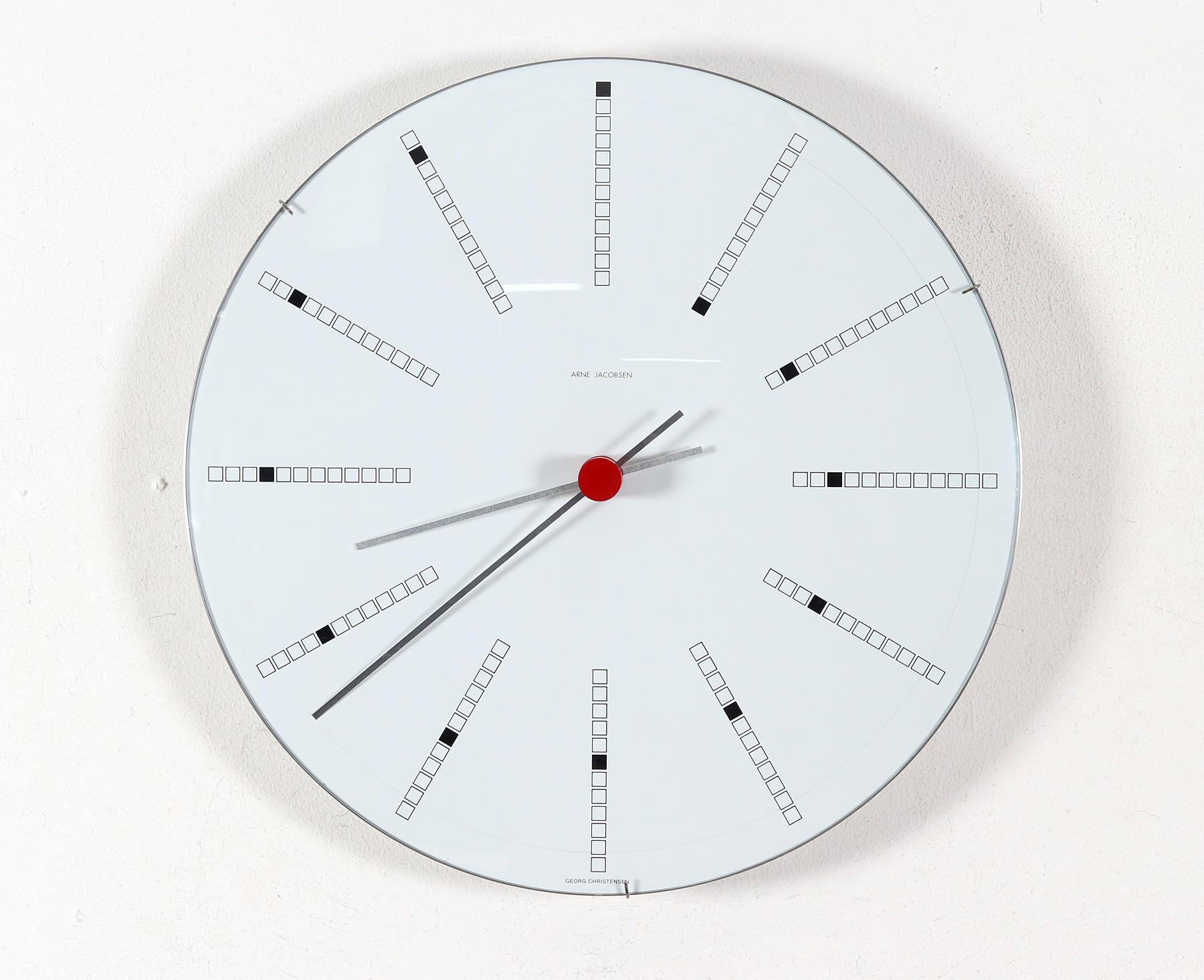 arne jacobsen wall clock