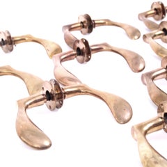 Arne Jacobsen Brass Door Handles