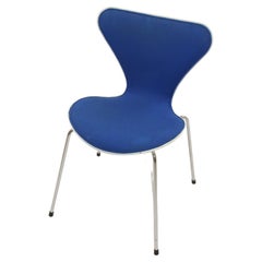 Vintage Arne Jacobsen "Butterfly" Blue Chair Series 7