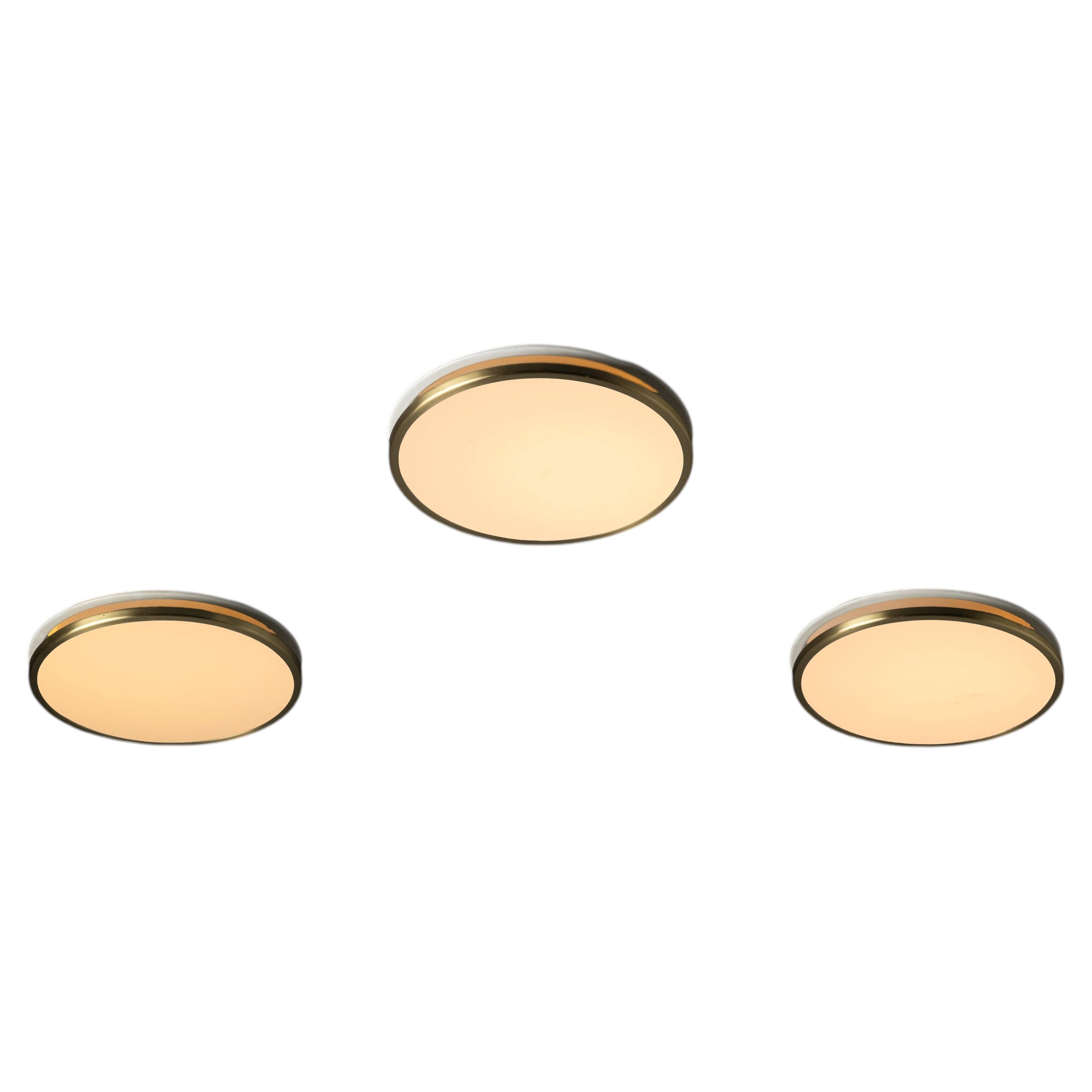 Arne Jacobsen Ceiling Lights ( Large ), Denmark 1990 For Sale