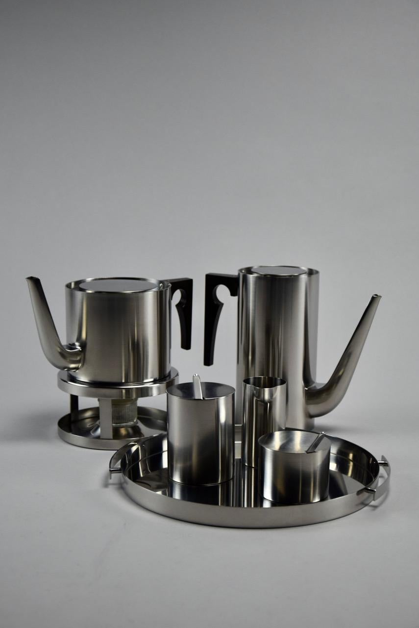 Arne Jacobsen Coffee and Tea Set For Sale 6