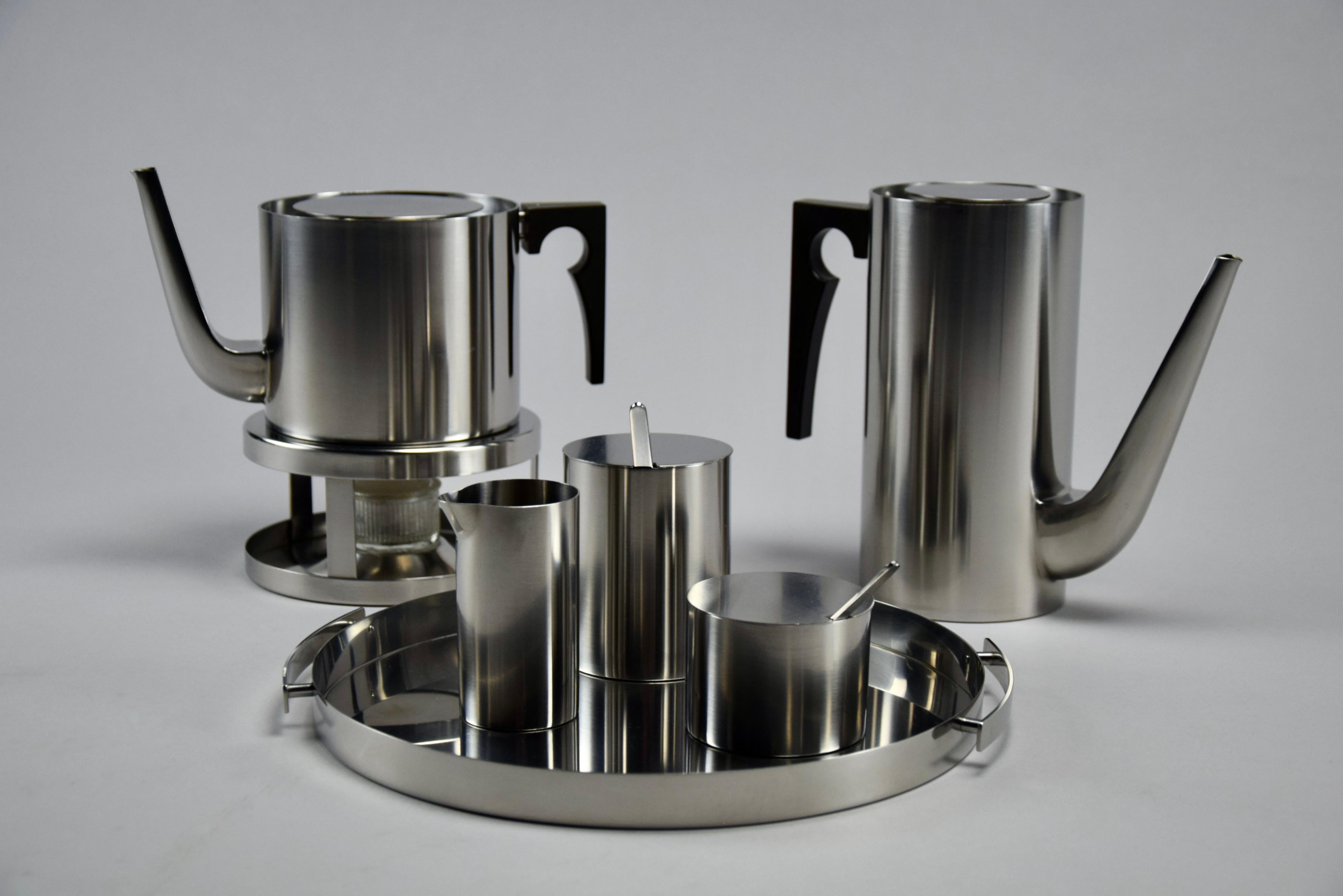20th Century Arne Jacobsen Coffee and Tea Set For Sale