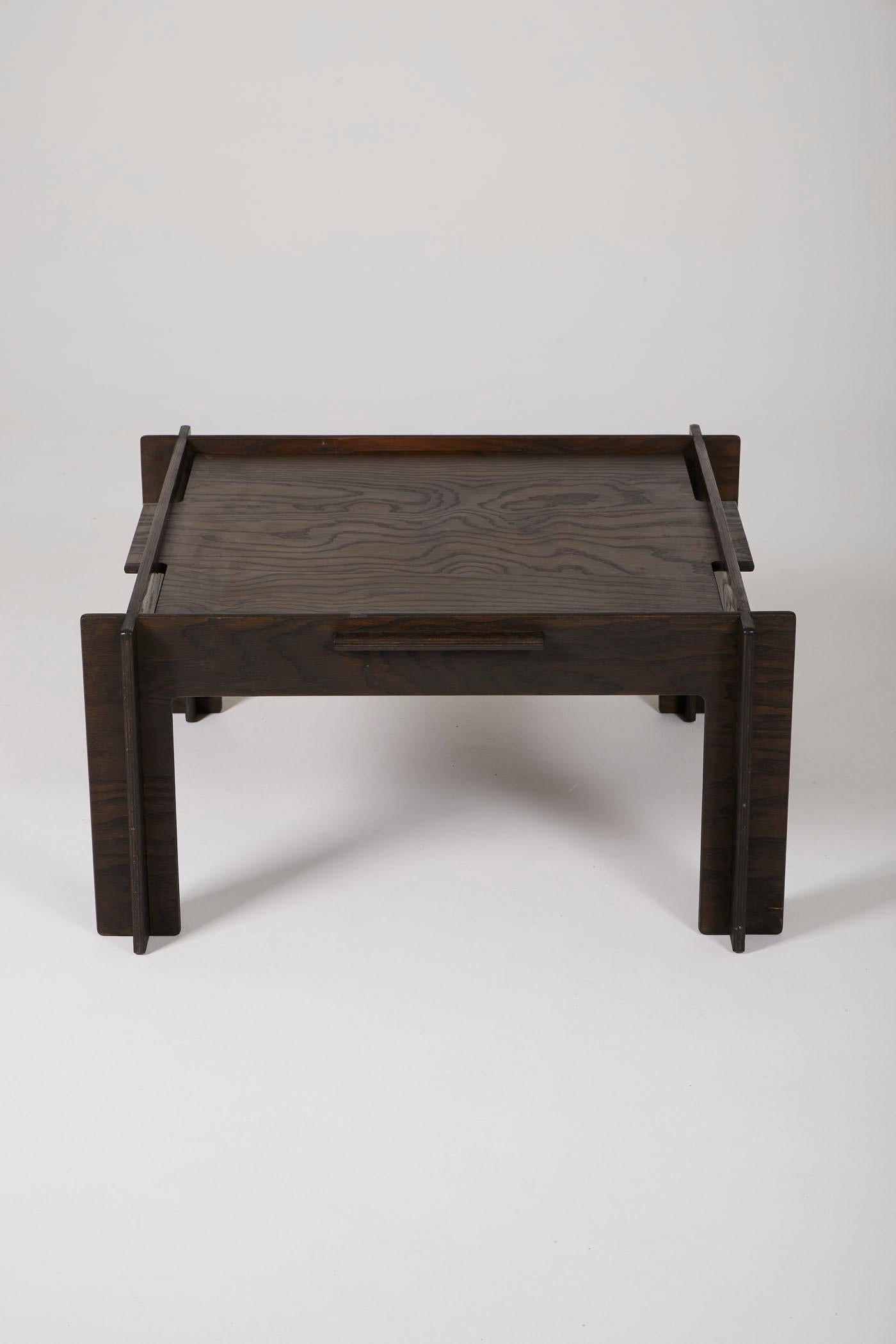 Wood Arne Jacobsen coffee table