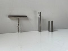 Arne Jacobsen Korkenzieher, Flaschenöffner und Zahnstocherspender für Stelton
