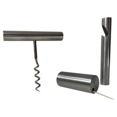 Arne Jacobsen Korkenzieher, Flaschenöffner und Zahnstocherspender für Stelton