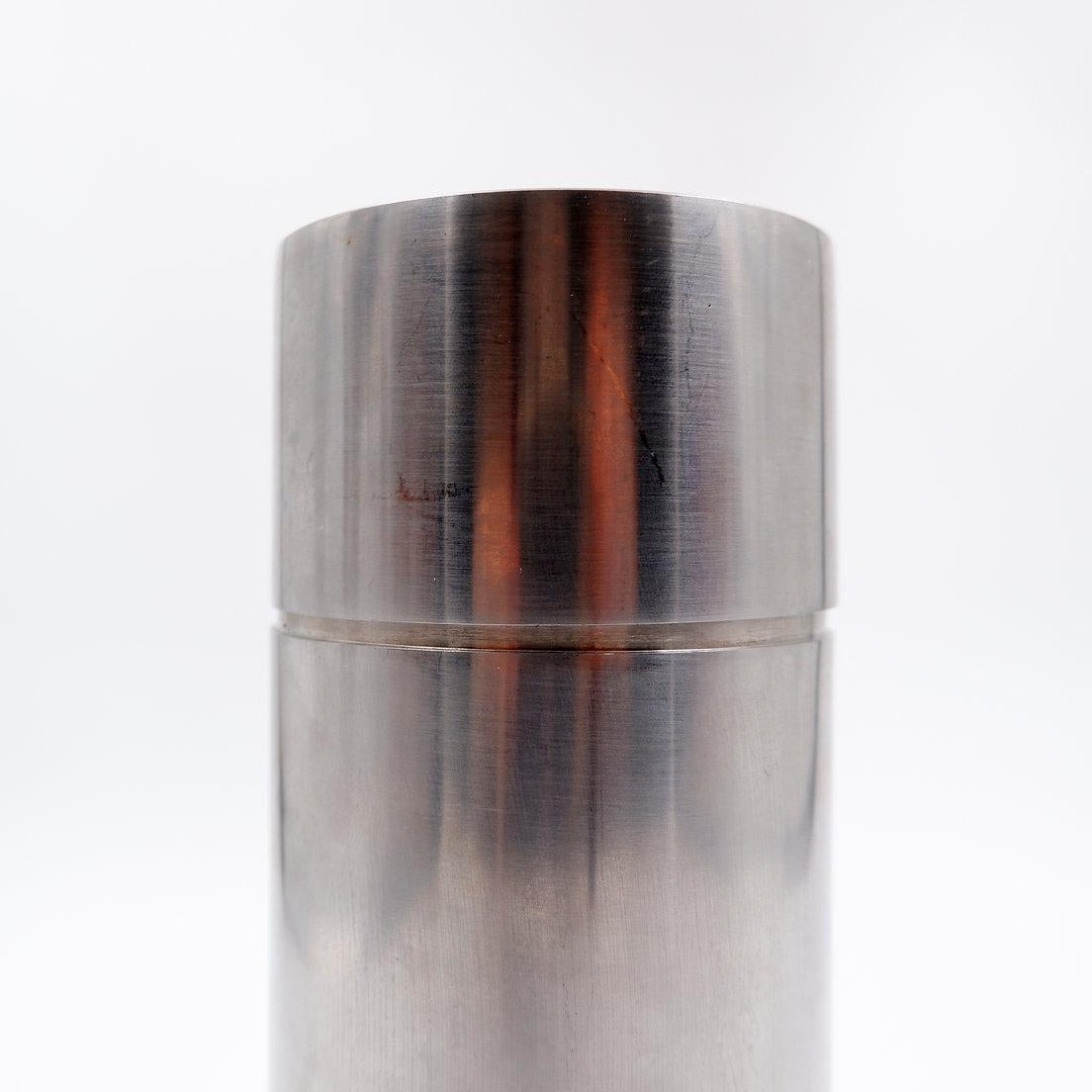Stainless Steel Arne Jacobsen Cylinda Cocktail Shaker 1960s For Sale
