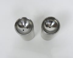 Arne Jacobsen Cylinda Danish Modern Edelstahl Salz- und Pfefferstreuer