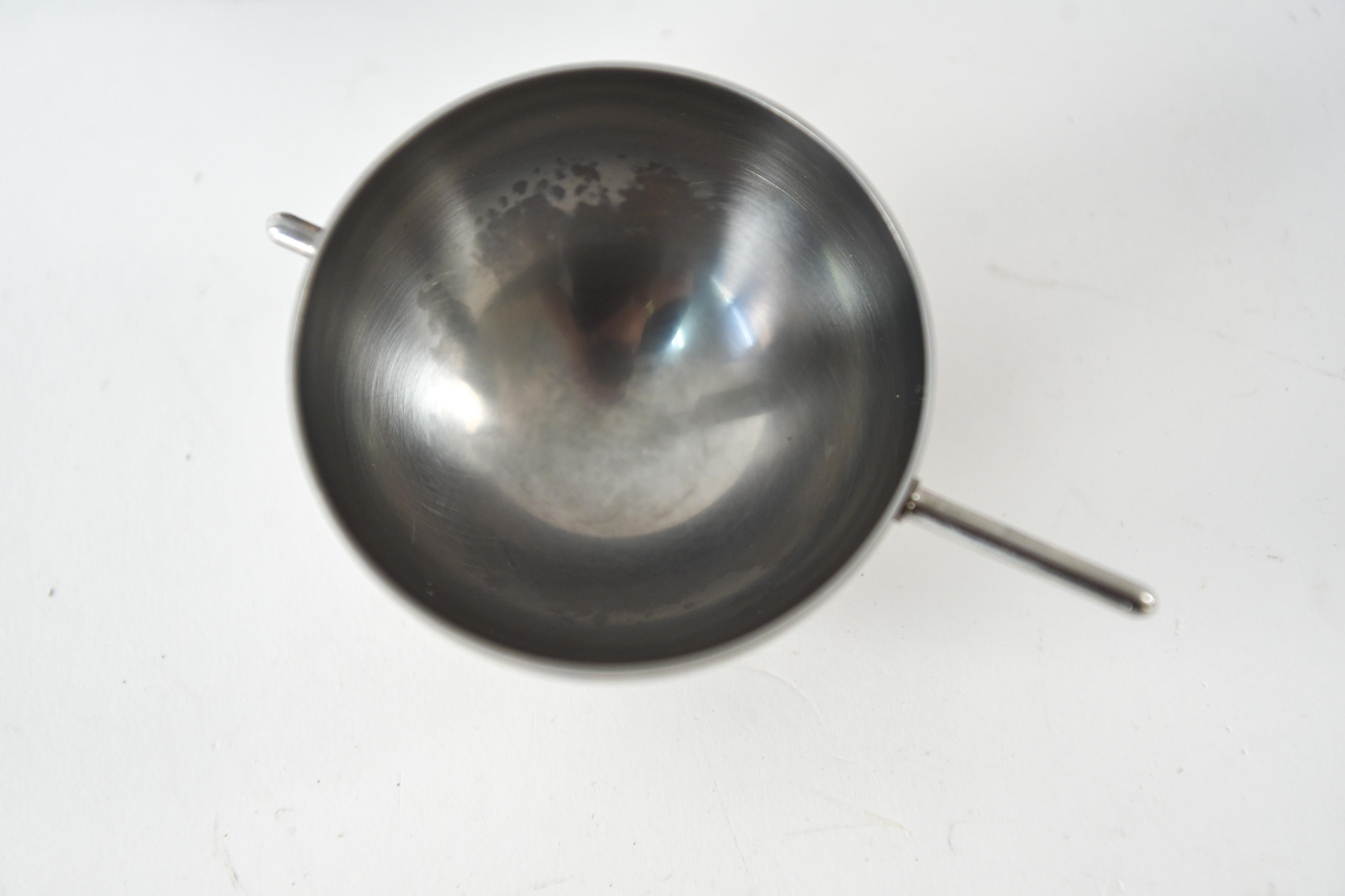Mid-Century Modern Arne Jacobsen Cylinda Line Revolving Ashtray for Stelton