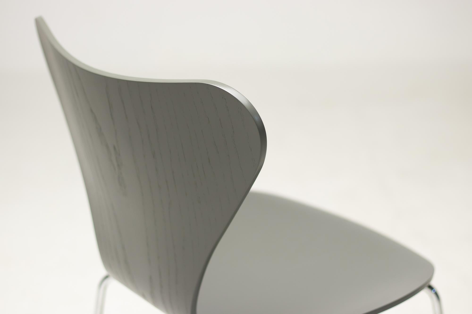 Dyed Arne Jacobsen Dining Chair Model 3107