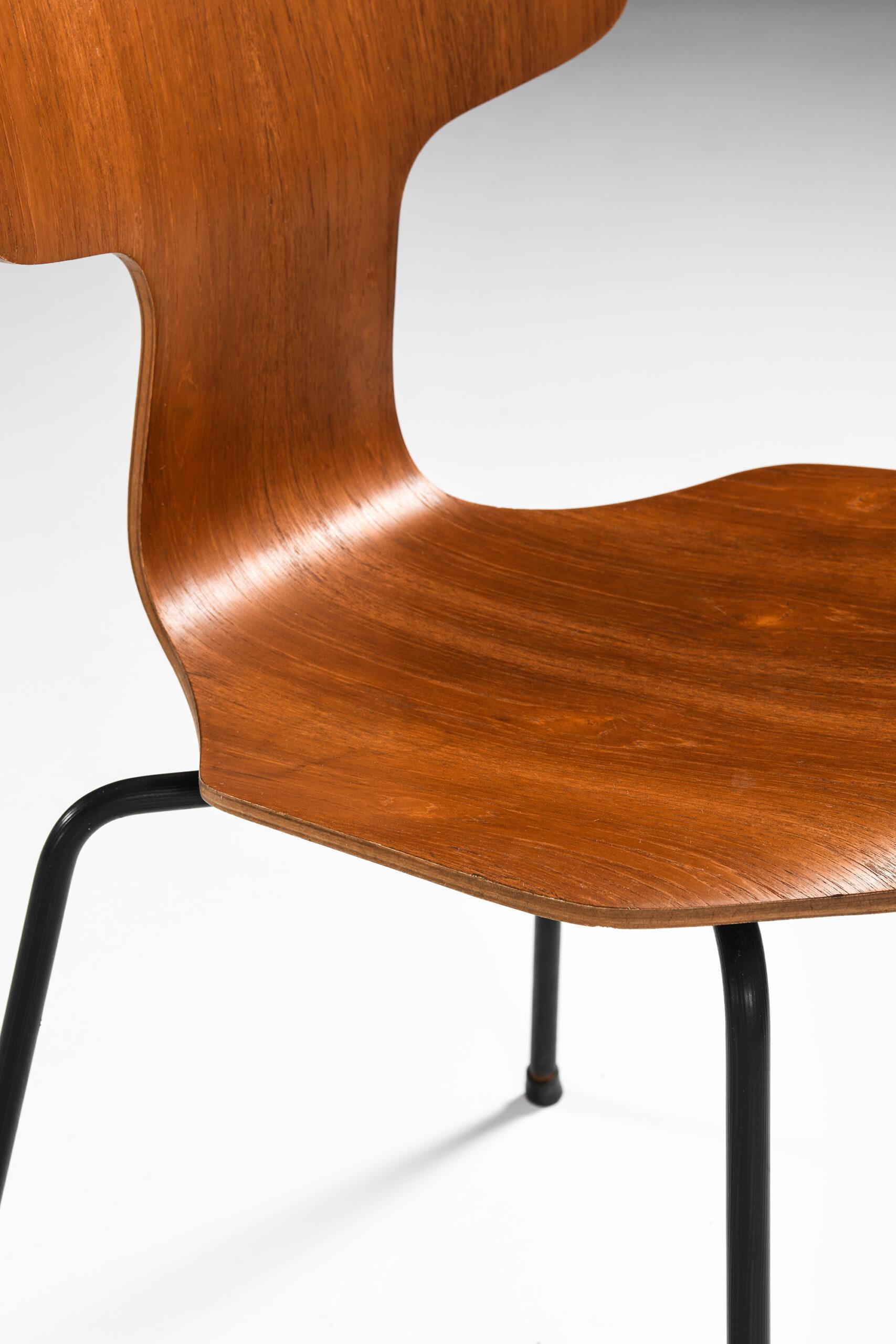 Acier Chaises de salle à manger Arne Jacobsen modèle 3103 / 'T' produit par Fritz Hansen en vente
