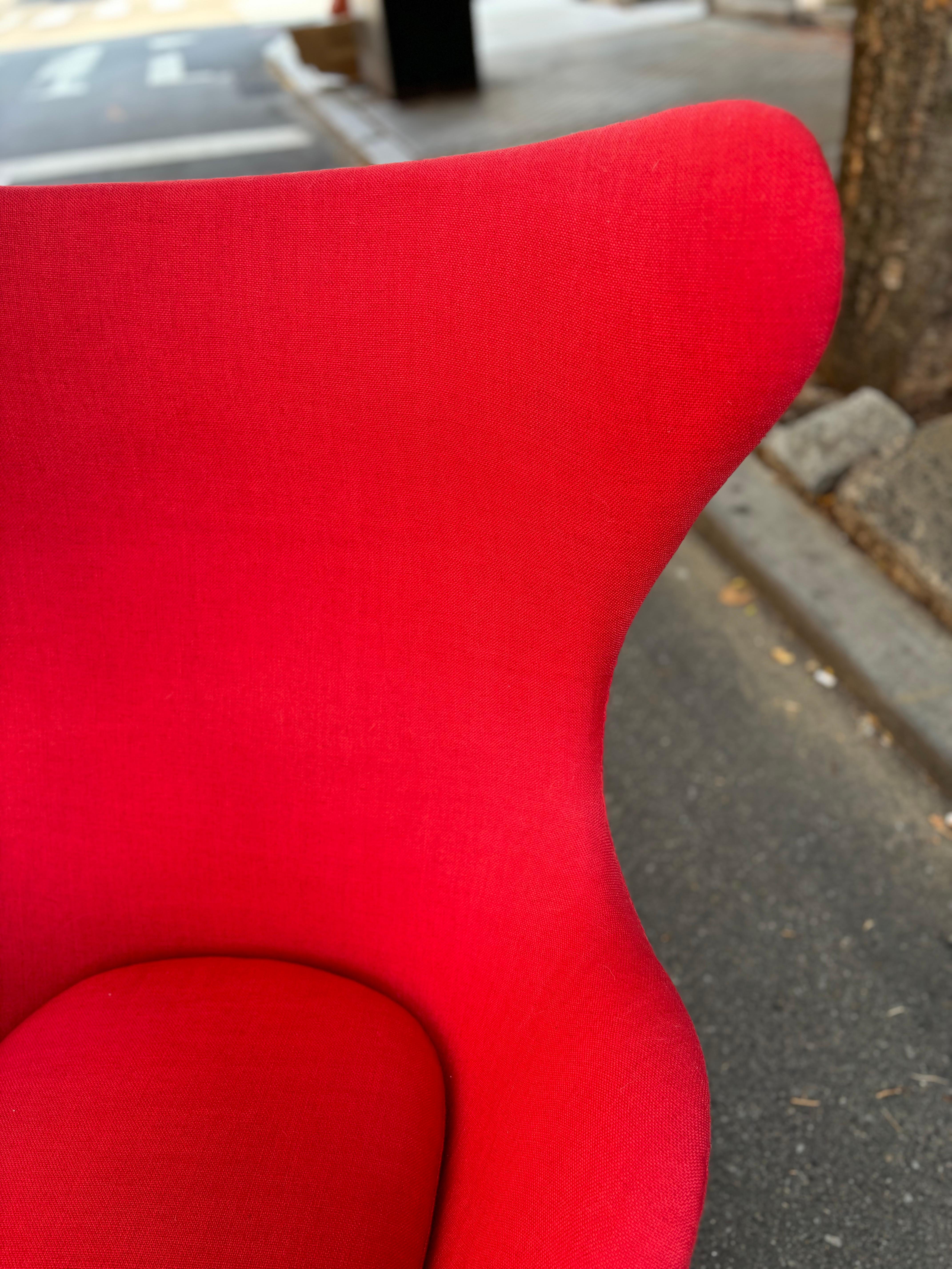 Danese Sedia e ottomano Arne Jacobsen di Fritz Hansen in vendita