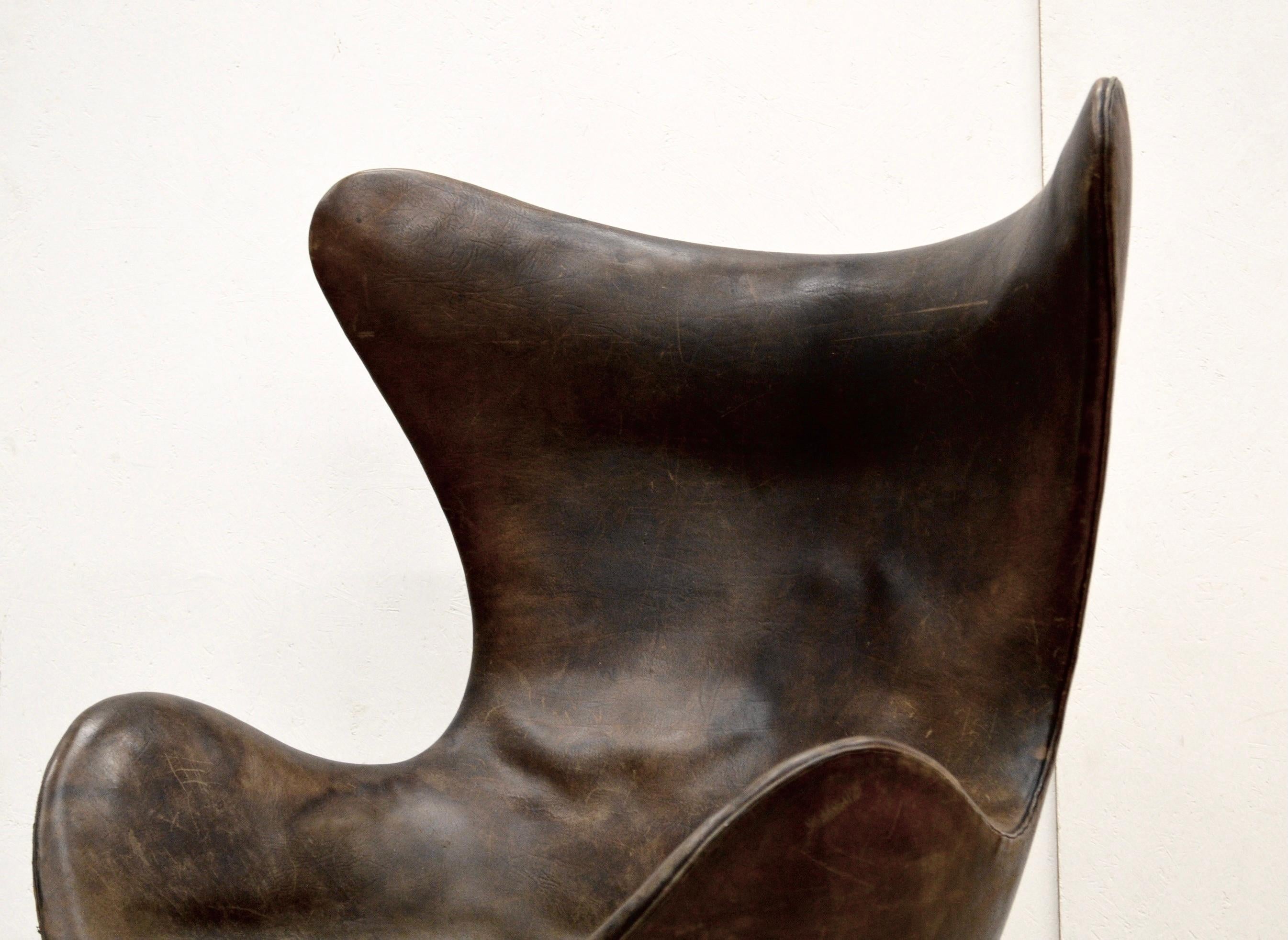 Arne Jacobsen-Eierstuhl von Fritz Hansen in Dänemark, erste Serie, 1958 (Dänisch) im Angebot