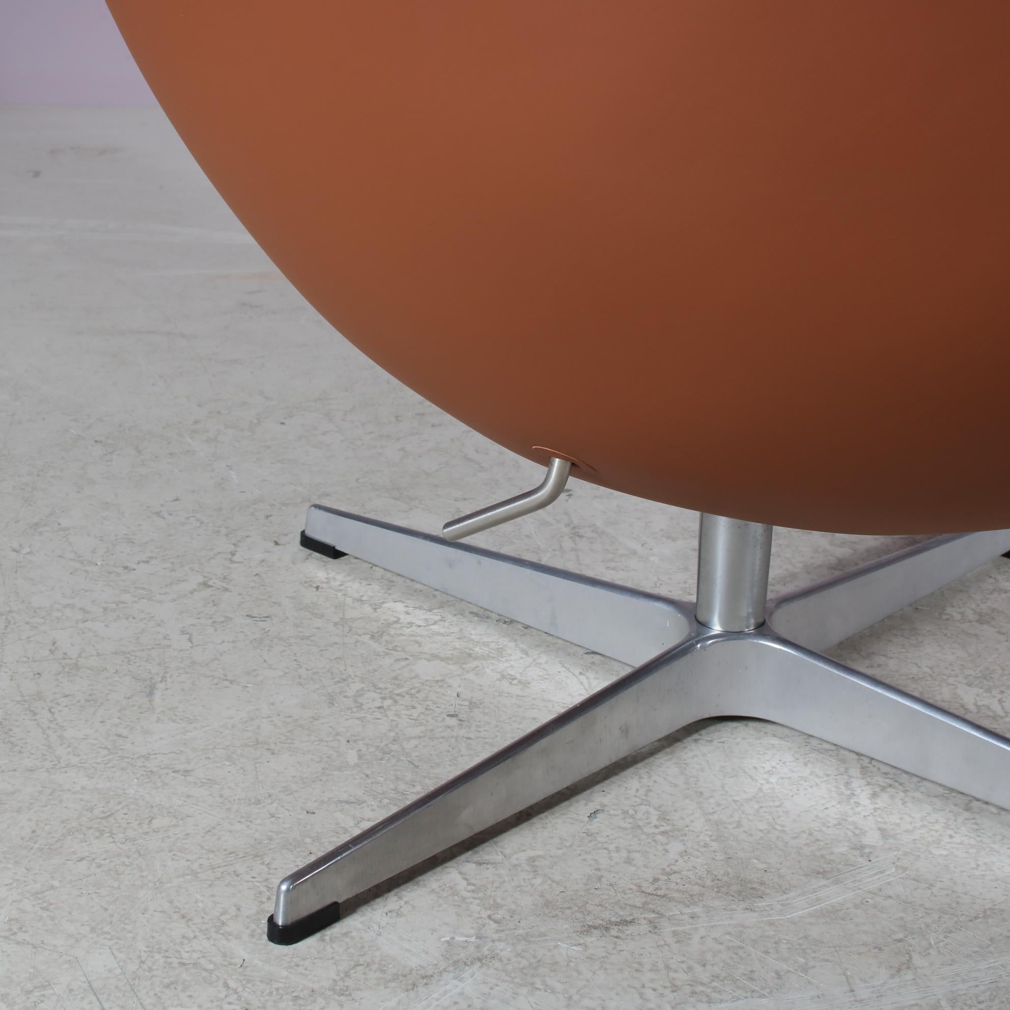 Arne Jacobsen Eierstuhl für Fritz Hansen, Dänemark 1980 im Angebot 5