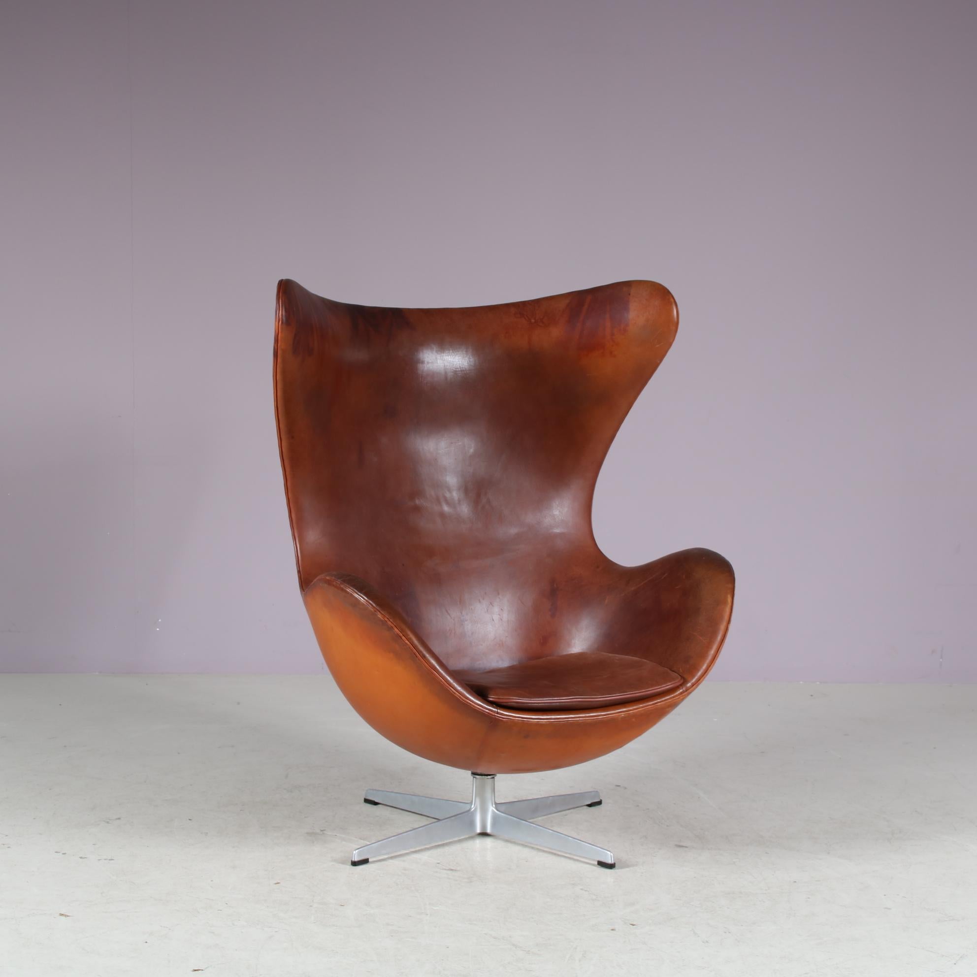 Chaise à œuf Arne Jacobsen pour Fritz Hansen, Danemark 1960 en vente 8