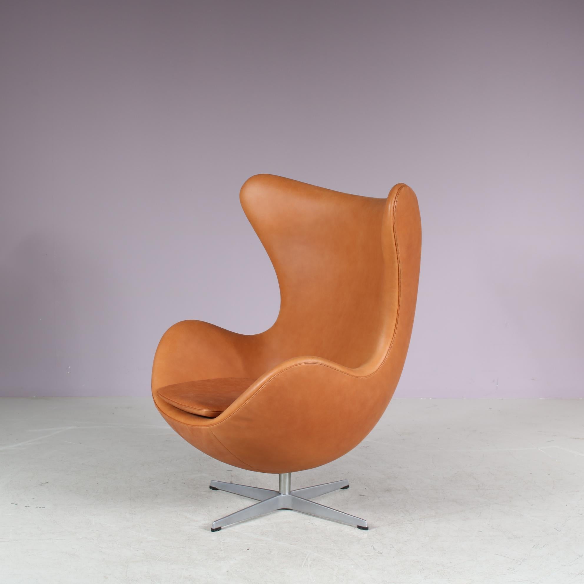 Arne Jacobsen “Egg” Chair for Fritz Hansen, Denmark 1980 In Good Condition In Wilnis, UT