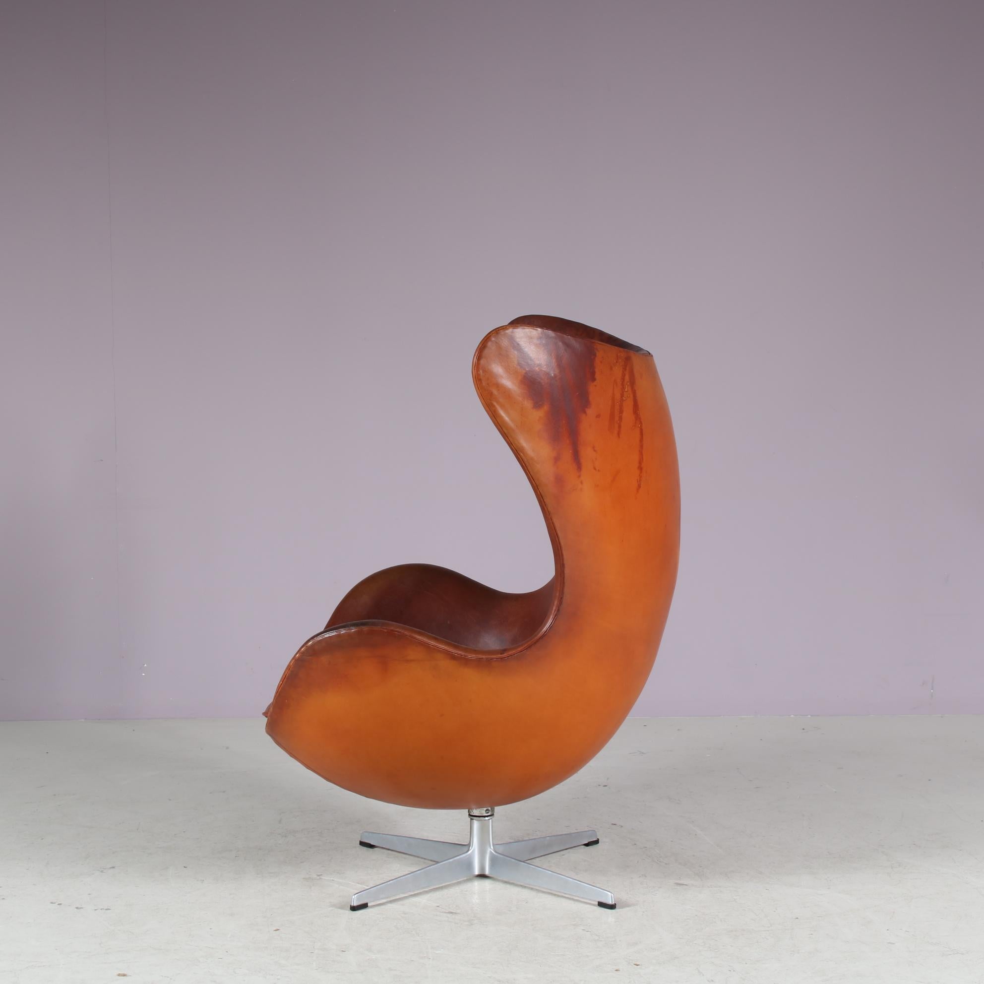 Milieu du XXe siècle Chaise à œuf Arne Jacobsen pour Fritz Hansen, Danemark 1960 en vente