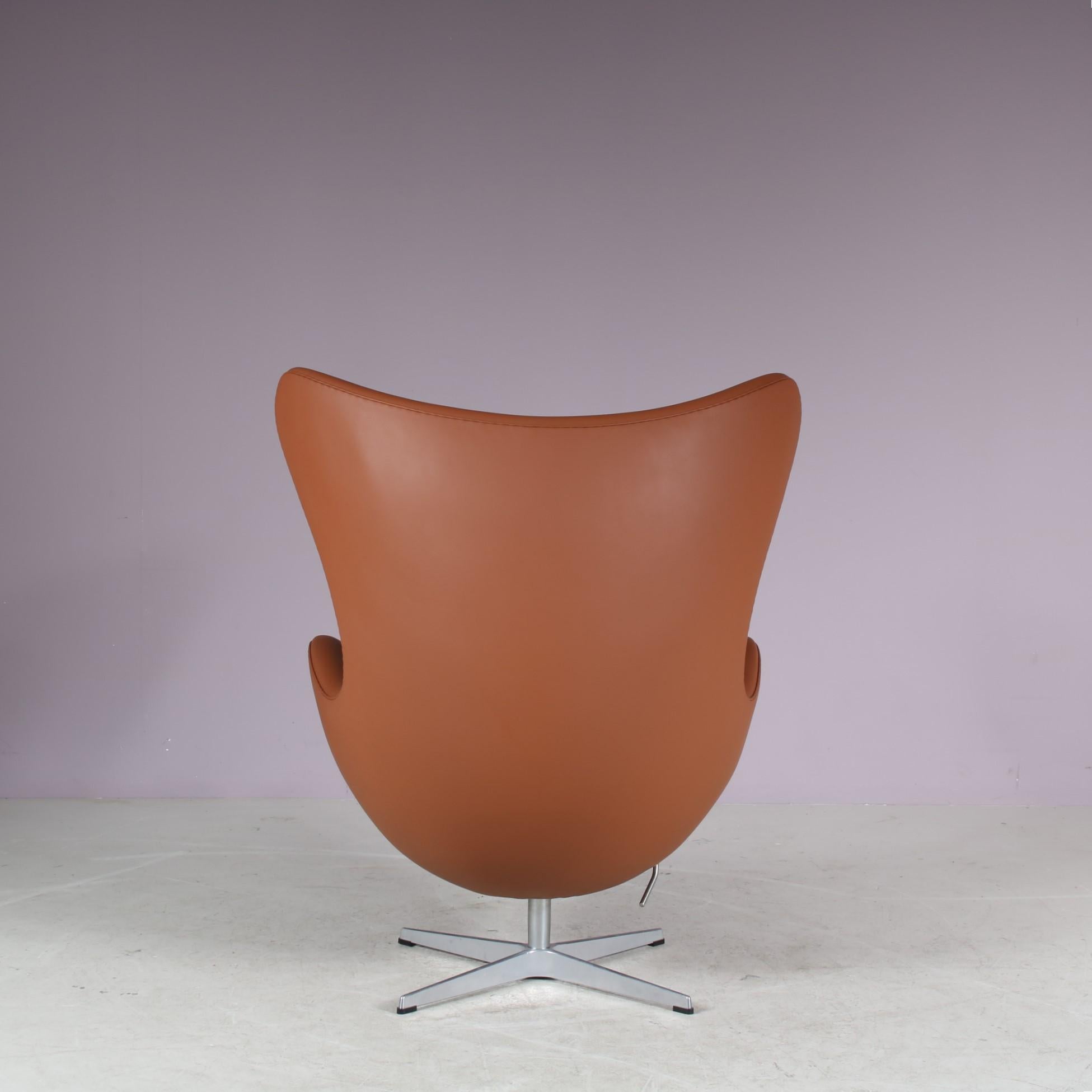 Arne Jacobsen Eierstuhl für Fritz Hansen, Dänemark 1980 im Angebot 1