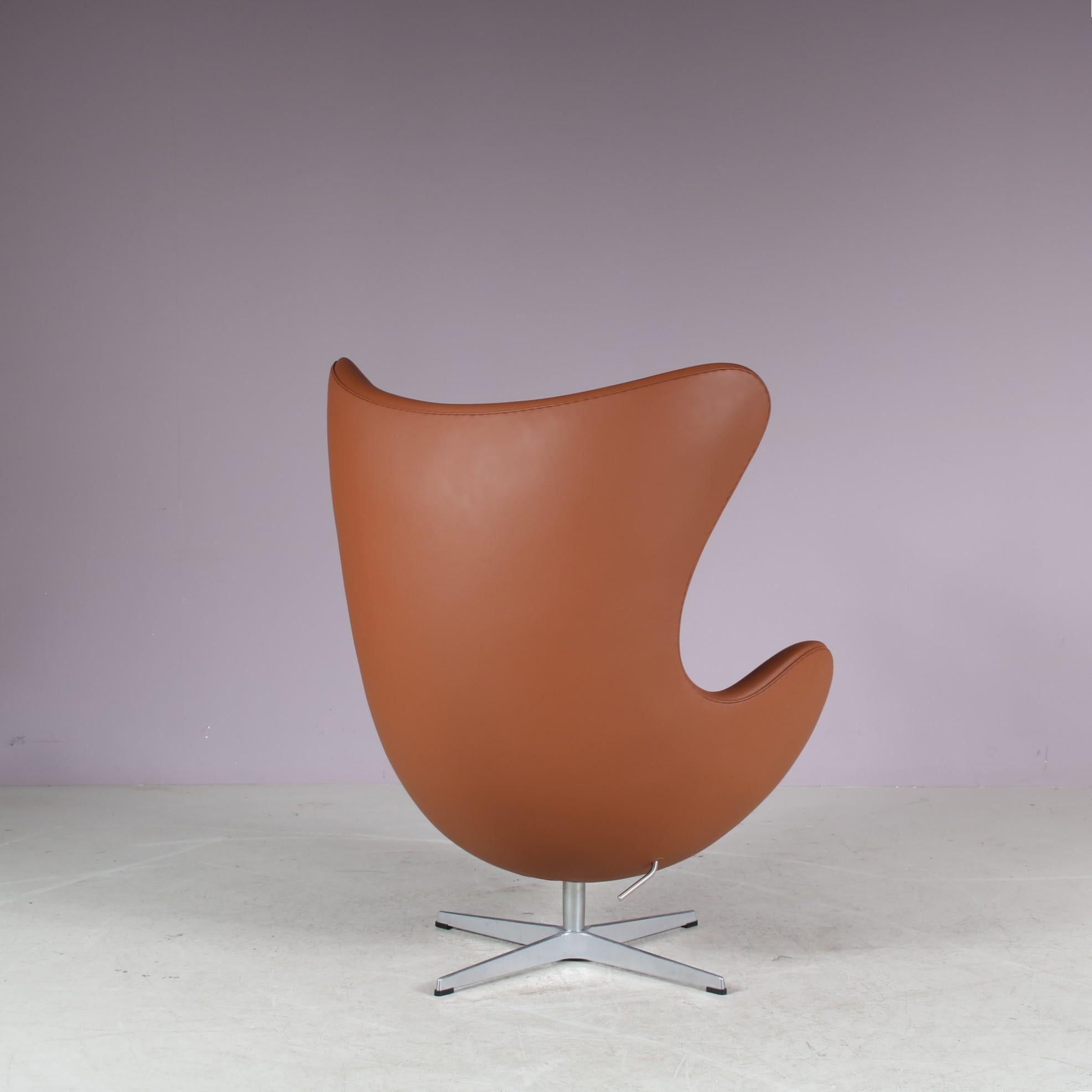 Arne Jacobsen Eierstuhl für Fritz Hansen, Dänemark 1980 im Angebot 2