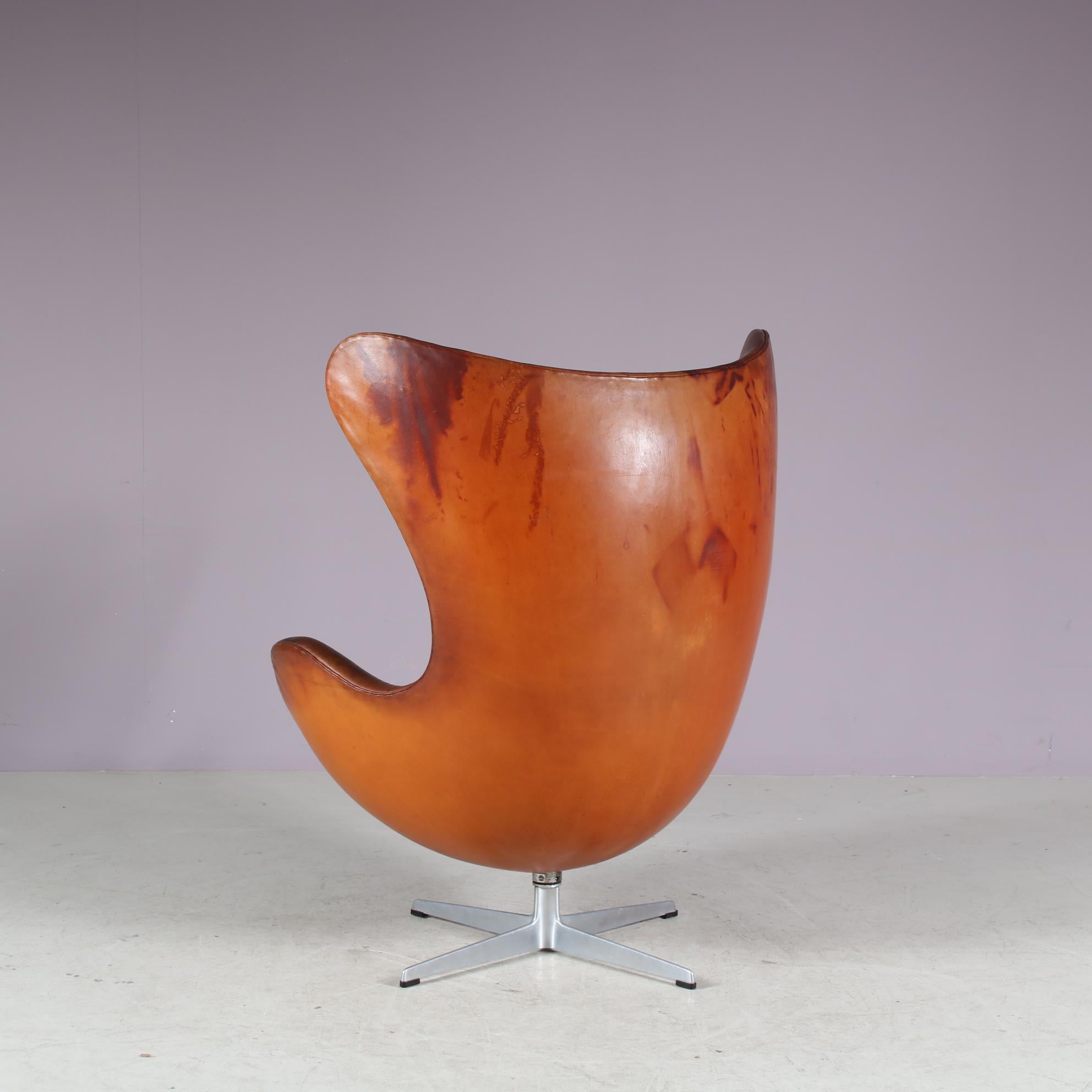 Chaise à œuf Arne Jacobsen pour Fritz Hansen, Danemark 1960 en vente 2
