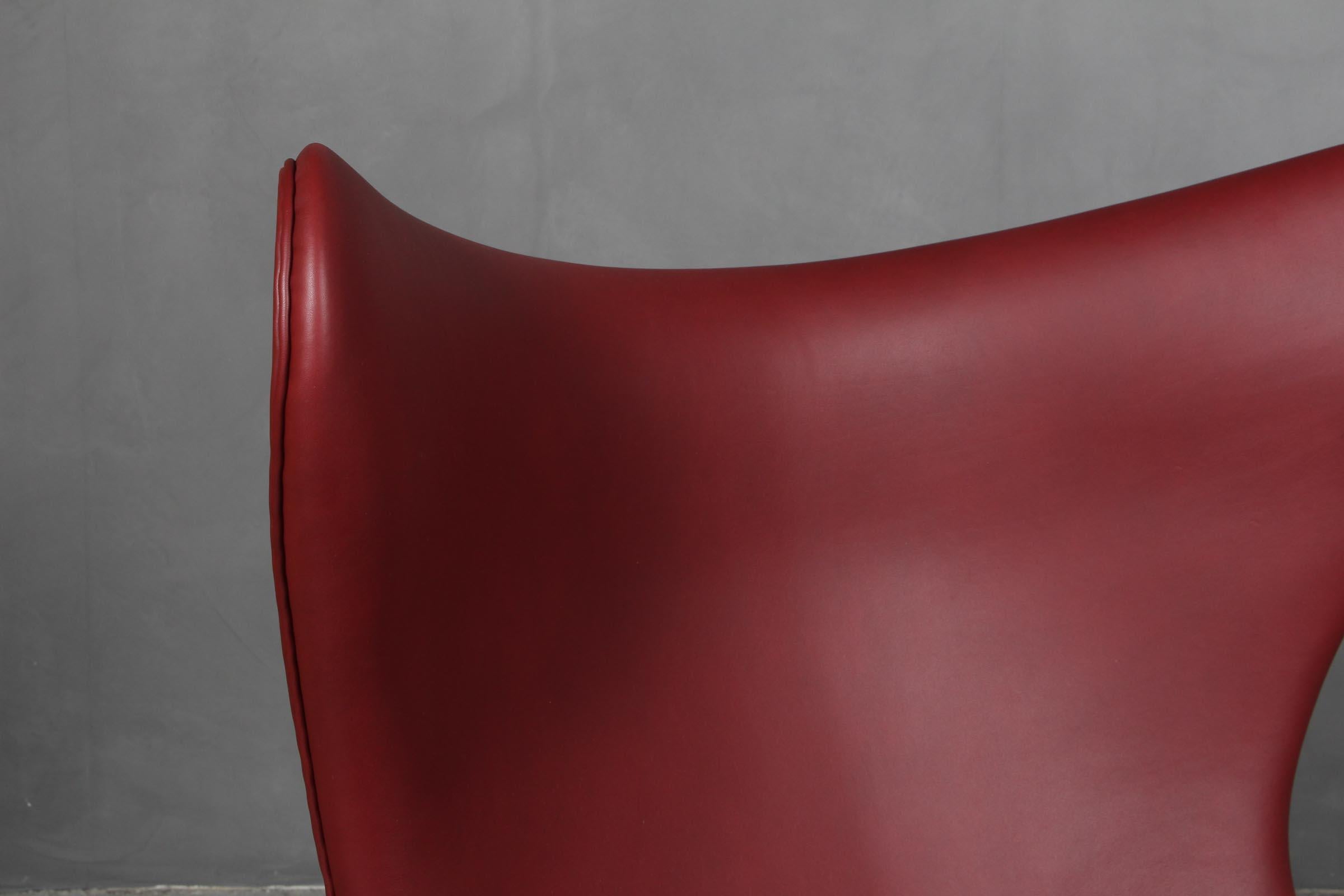 Scandinave moderne Chaise œuf d'Arne Jacobsen