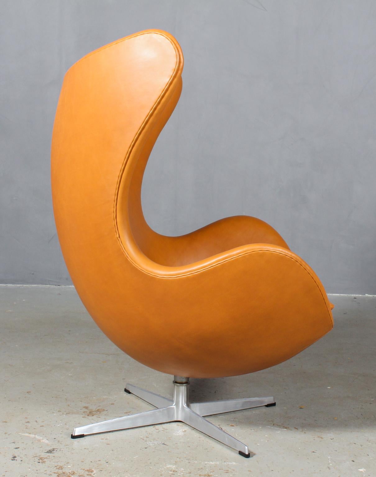 Danish Arne Jacobsen Egg Chairs from Hotel Royal