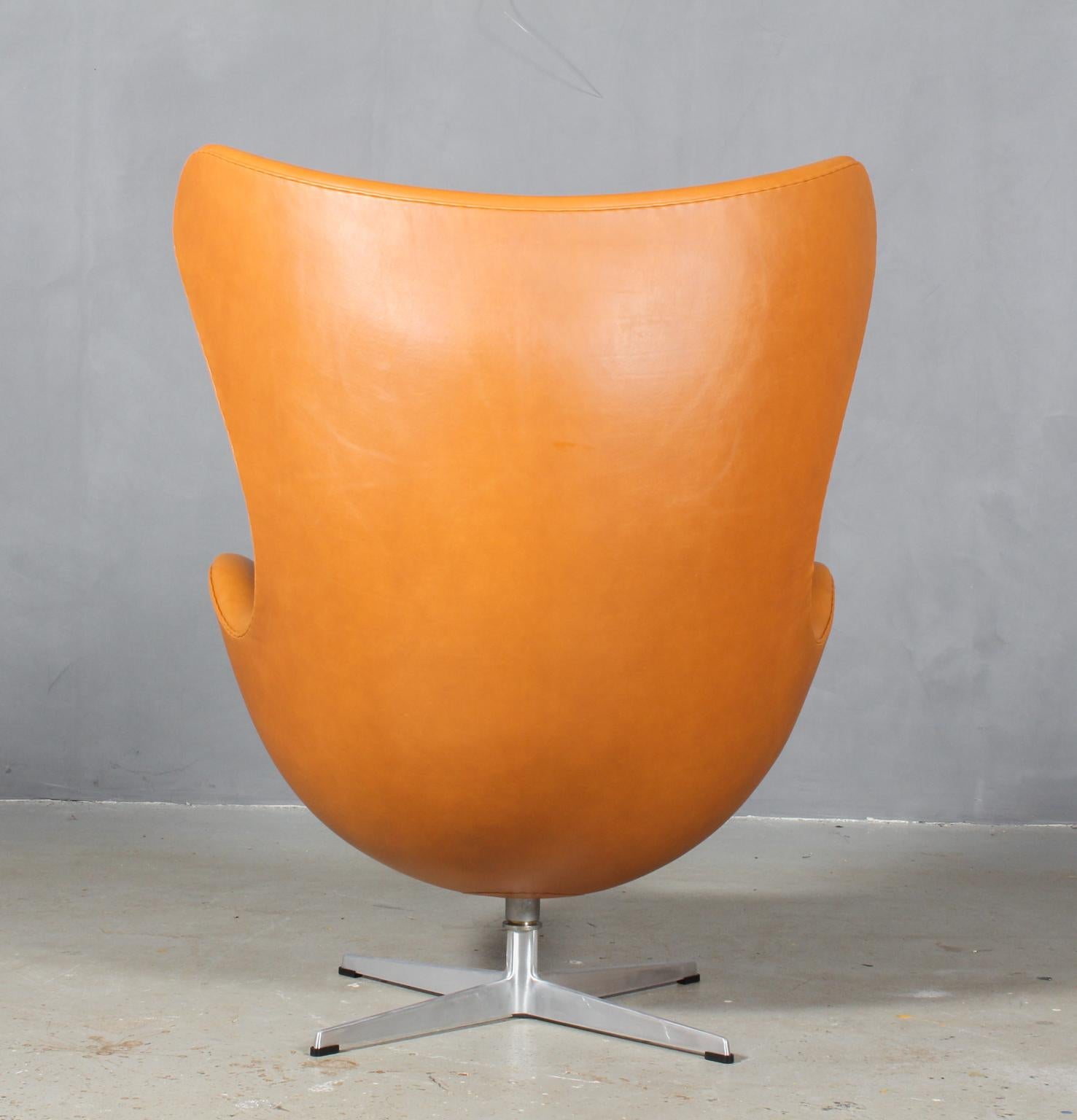 Arne Jacobsen Egg Chairs from Hotel Royal In Excellent Condition In Esbjerg, DK